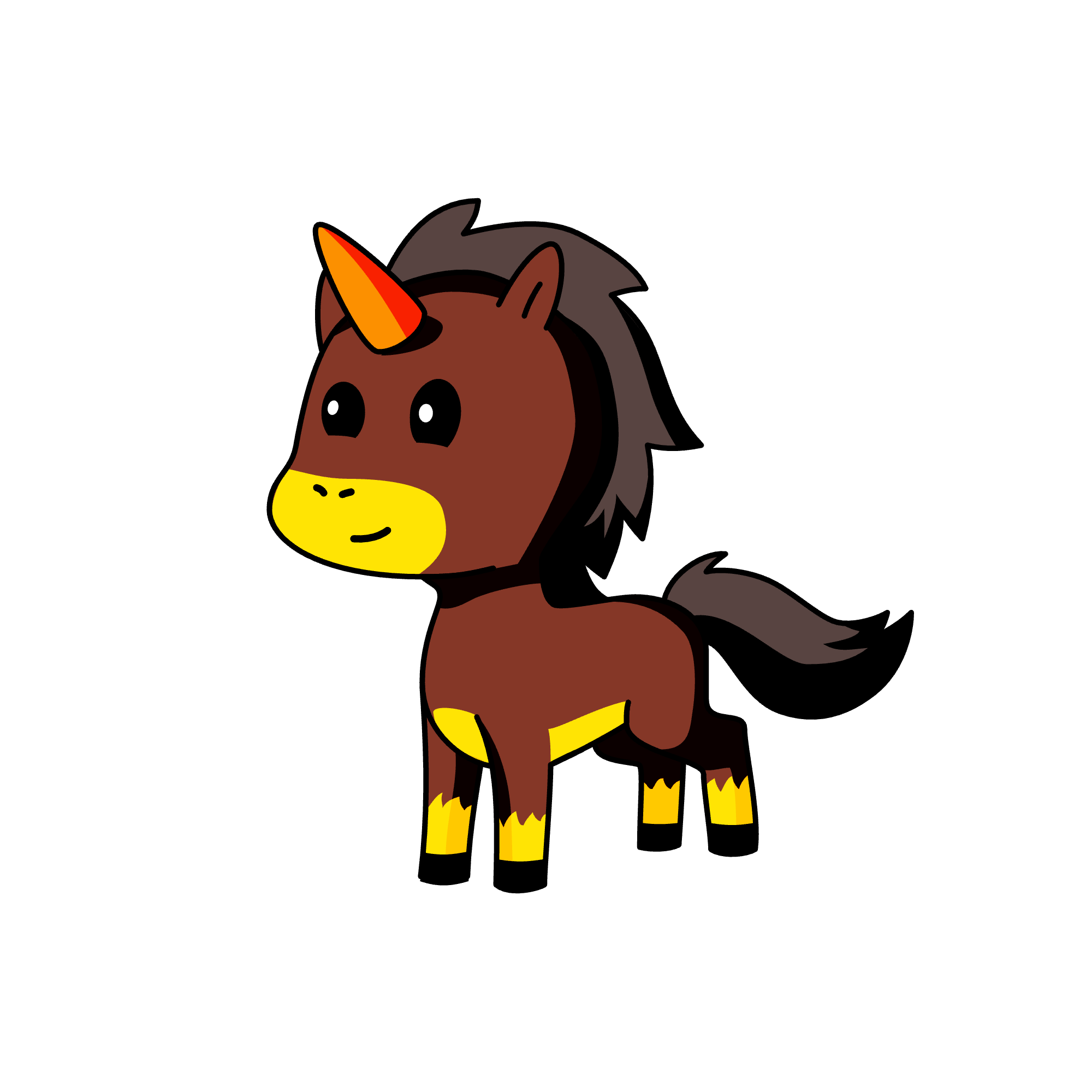 Horse, the unicorn