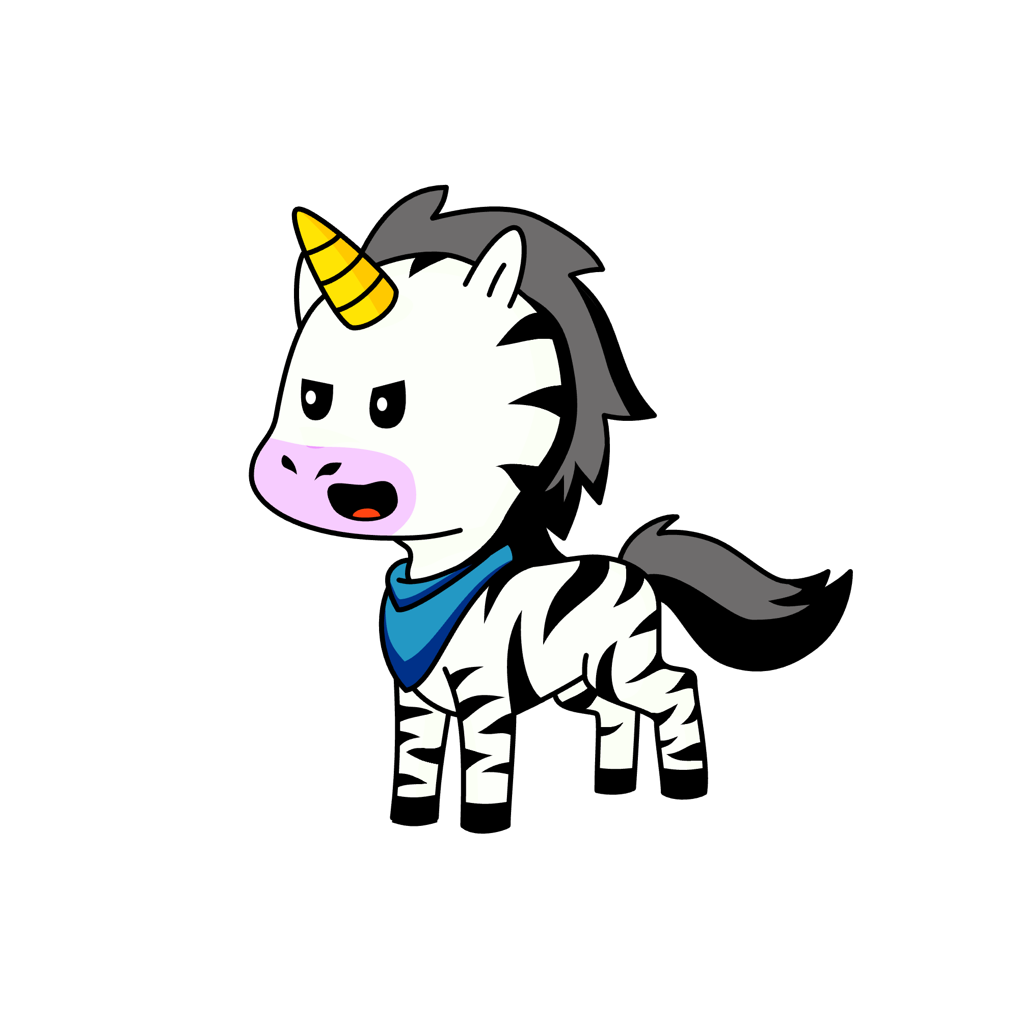 Zebra , the unicorn