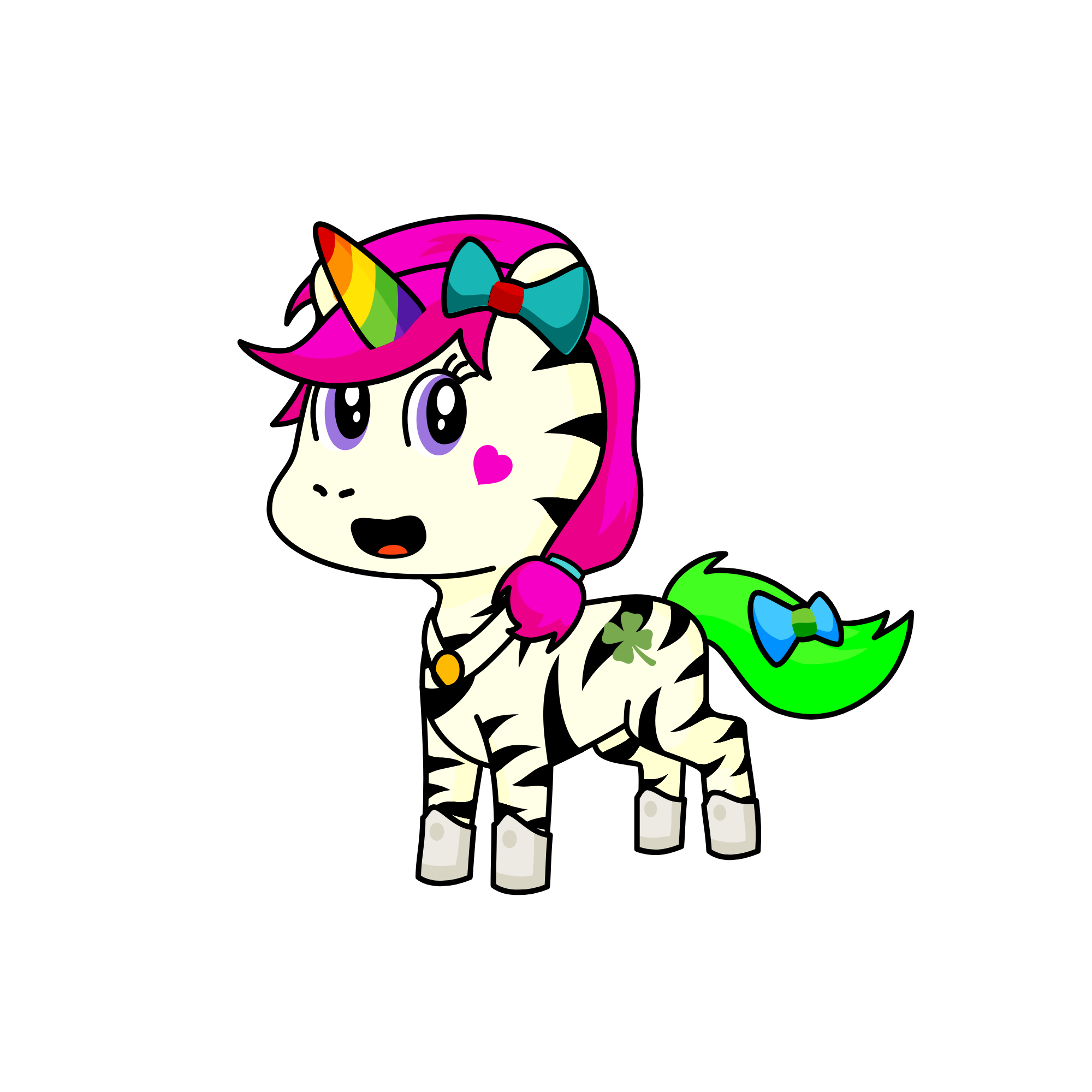 Aramelli, the unicorn