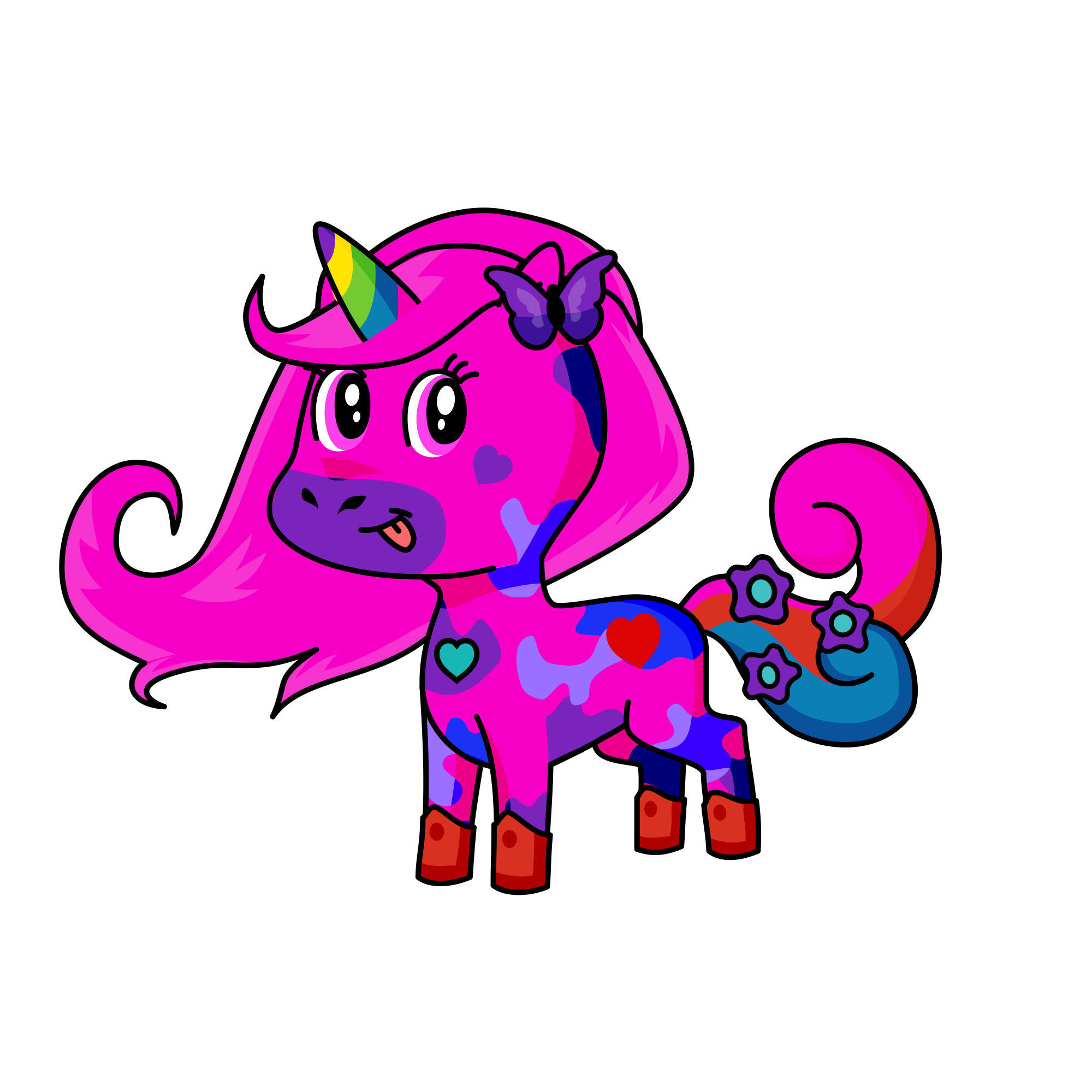 Mimi, the unicorn