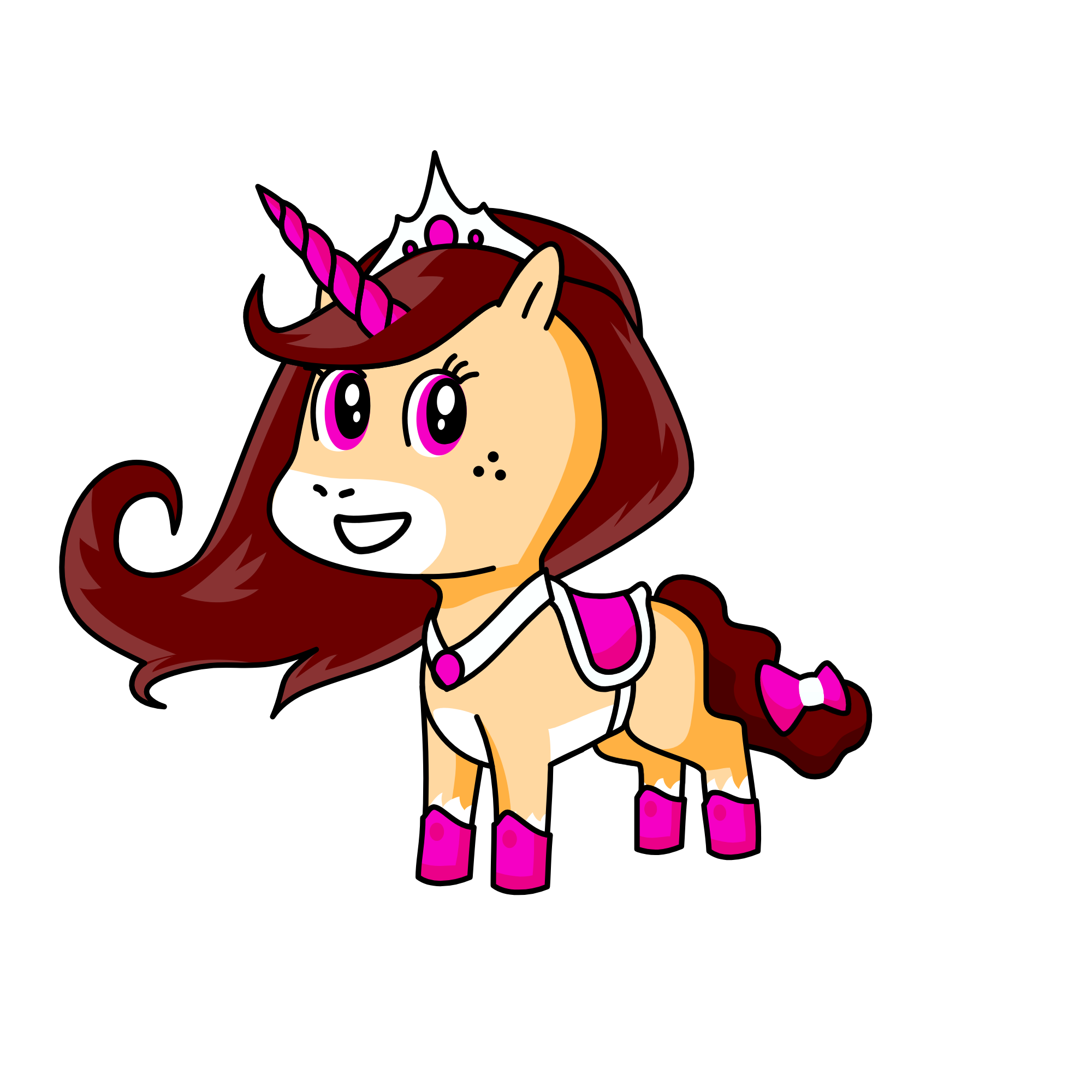 Mrs Libini, the unicorn