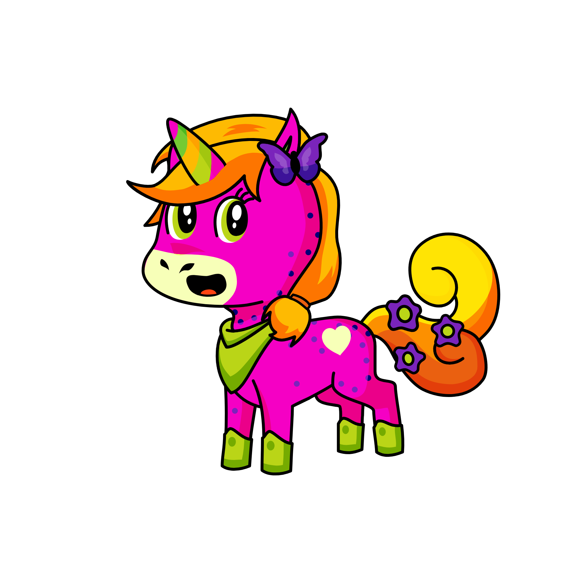 beckiii, the unicorn
