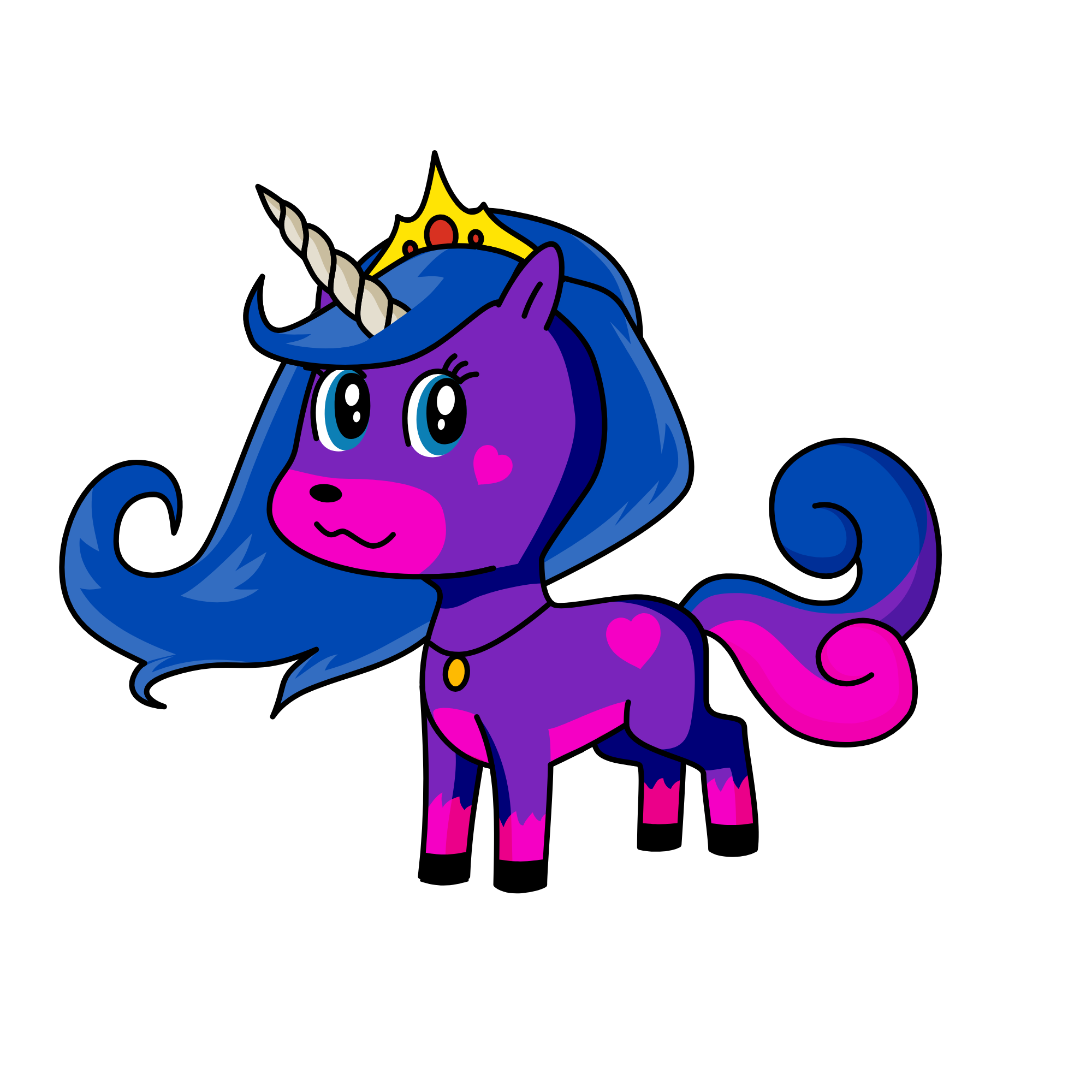 Stella, the unicorn