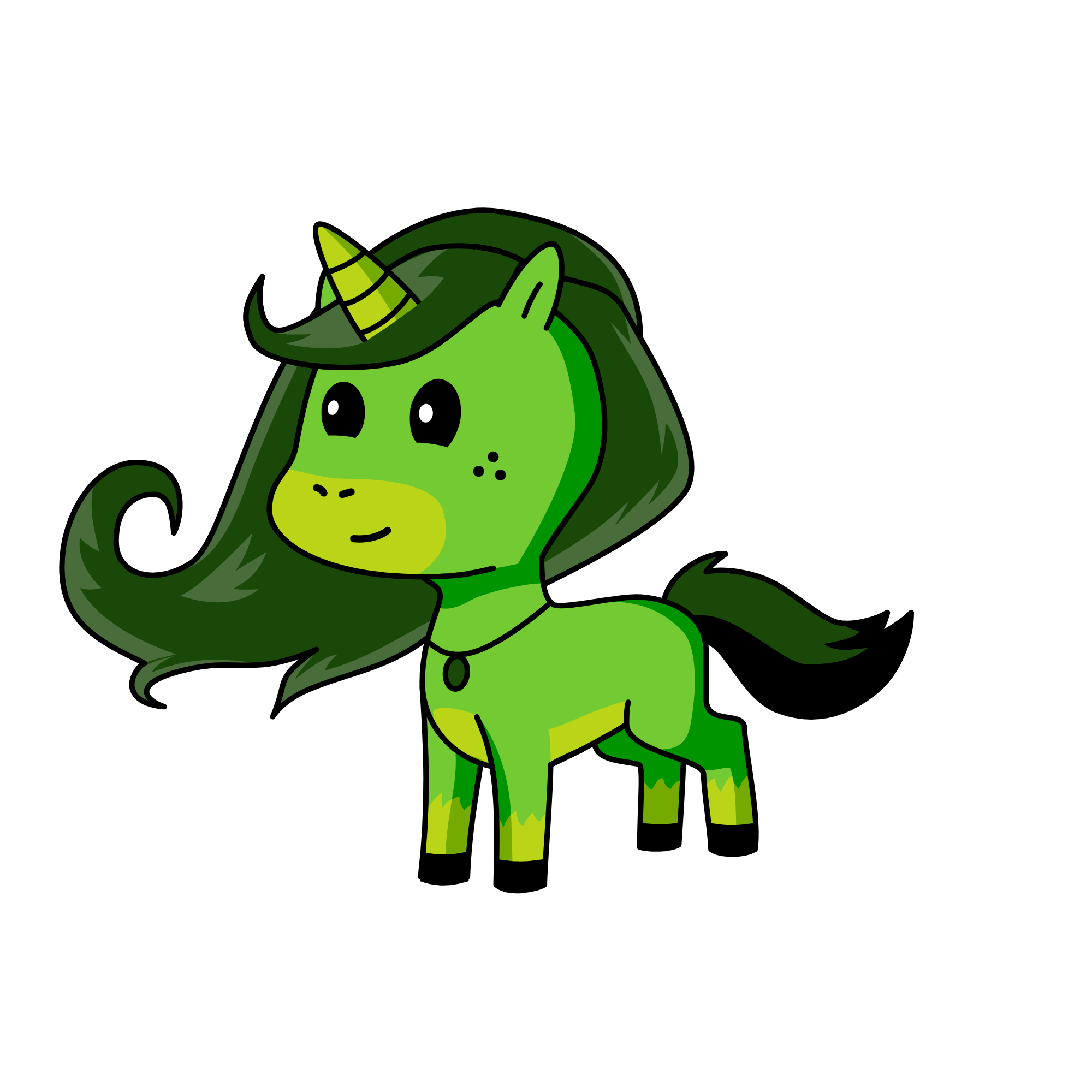 Cora, the unicorn