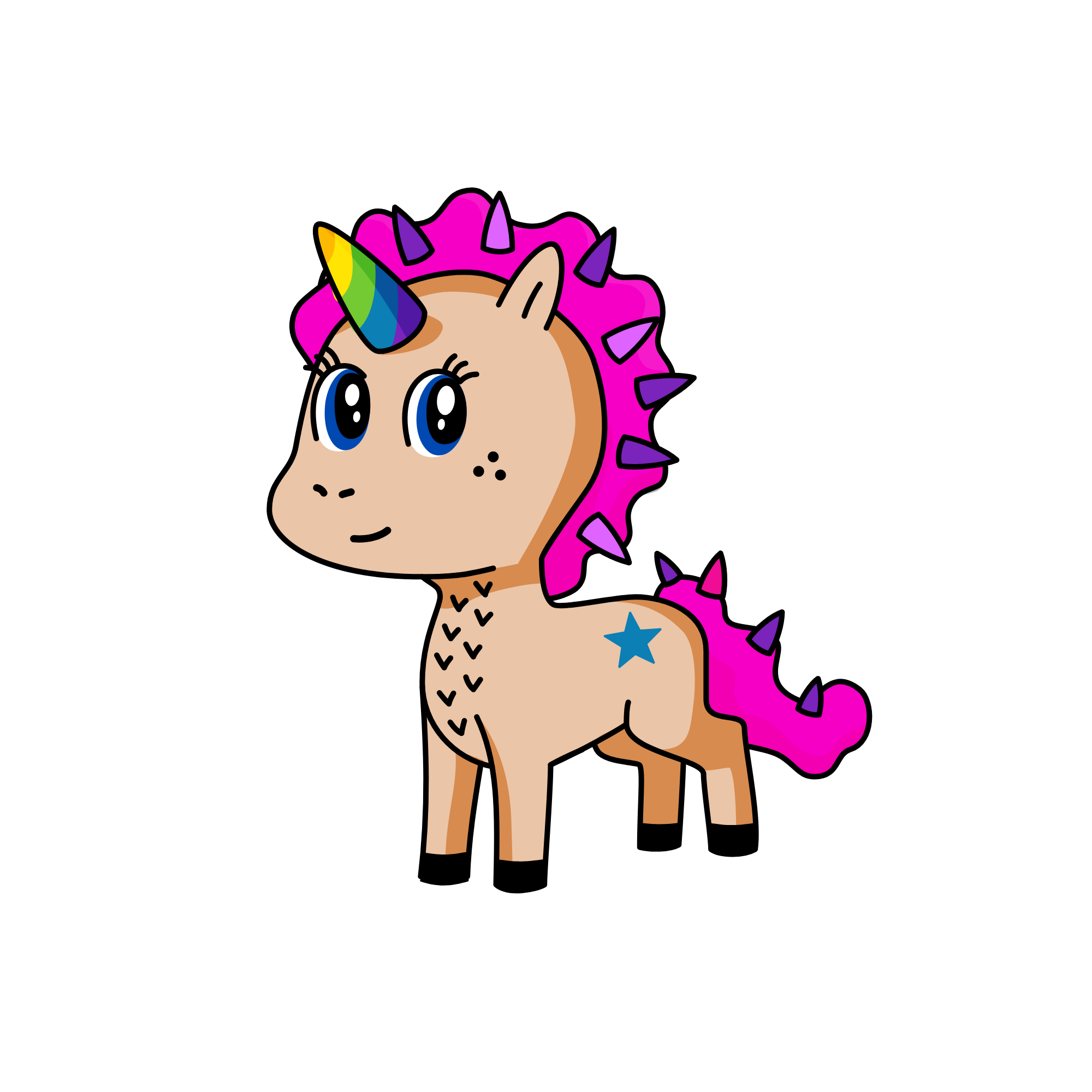 Mini, the unicorn