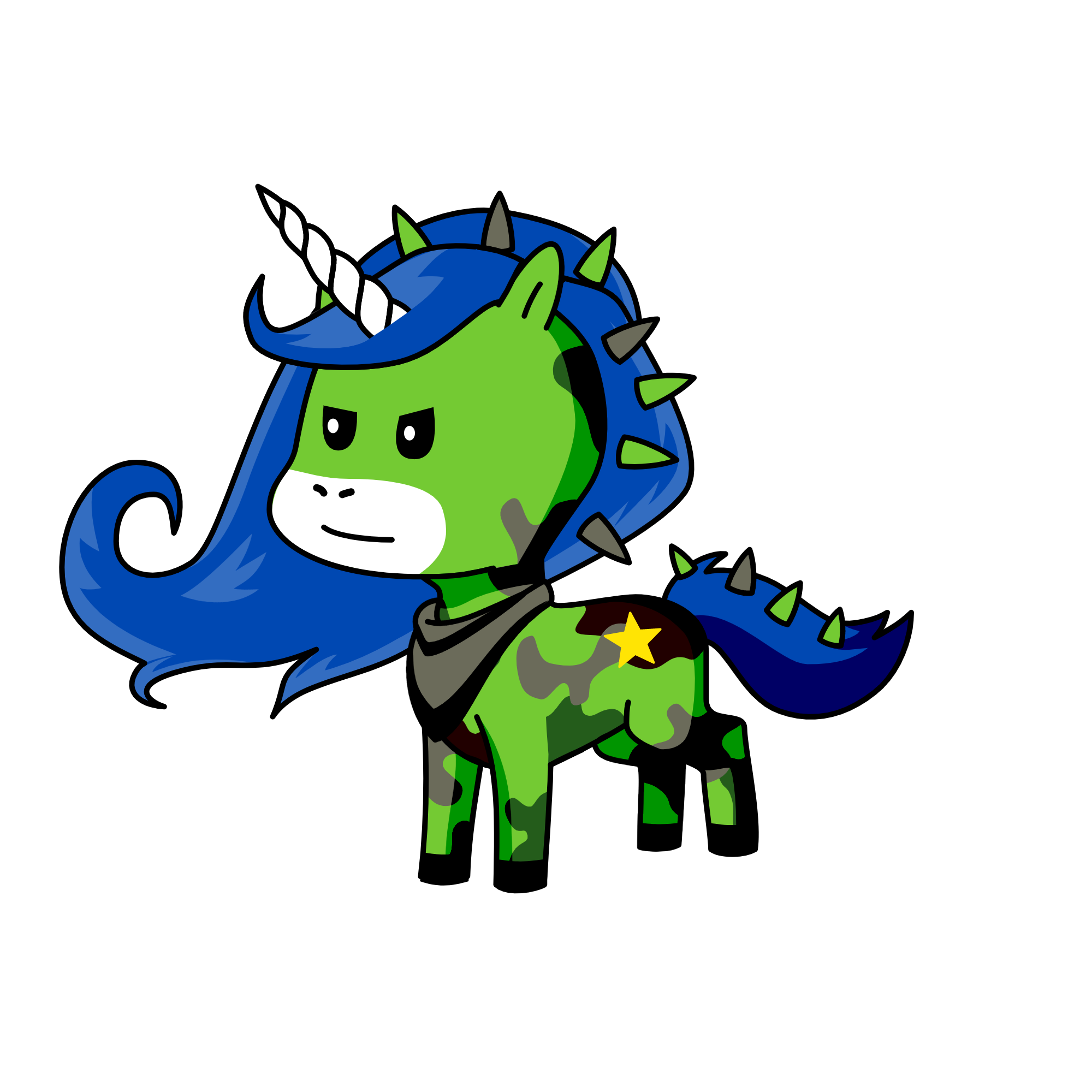  Camo, the unicorn
