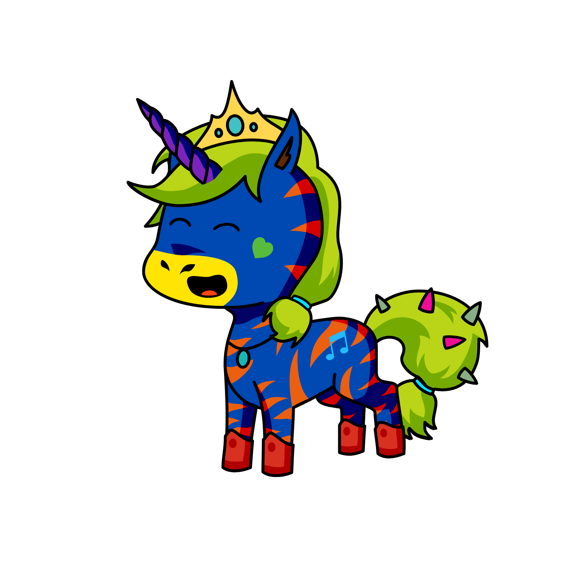 Princess Silaria, the unicorn