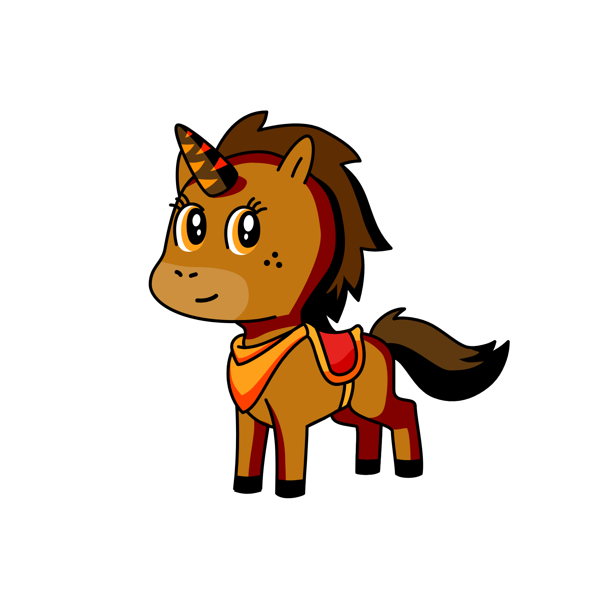 Hazel, the unicorn