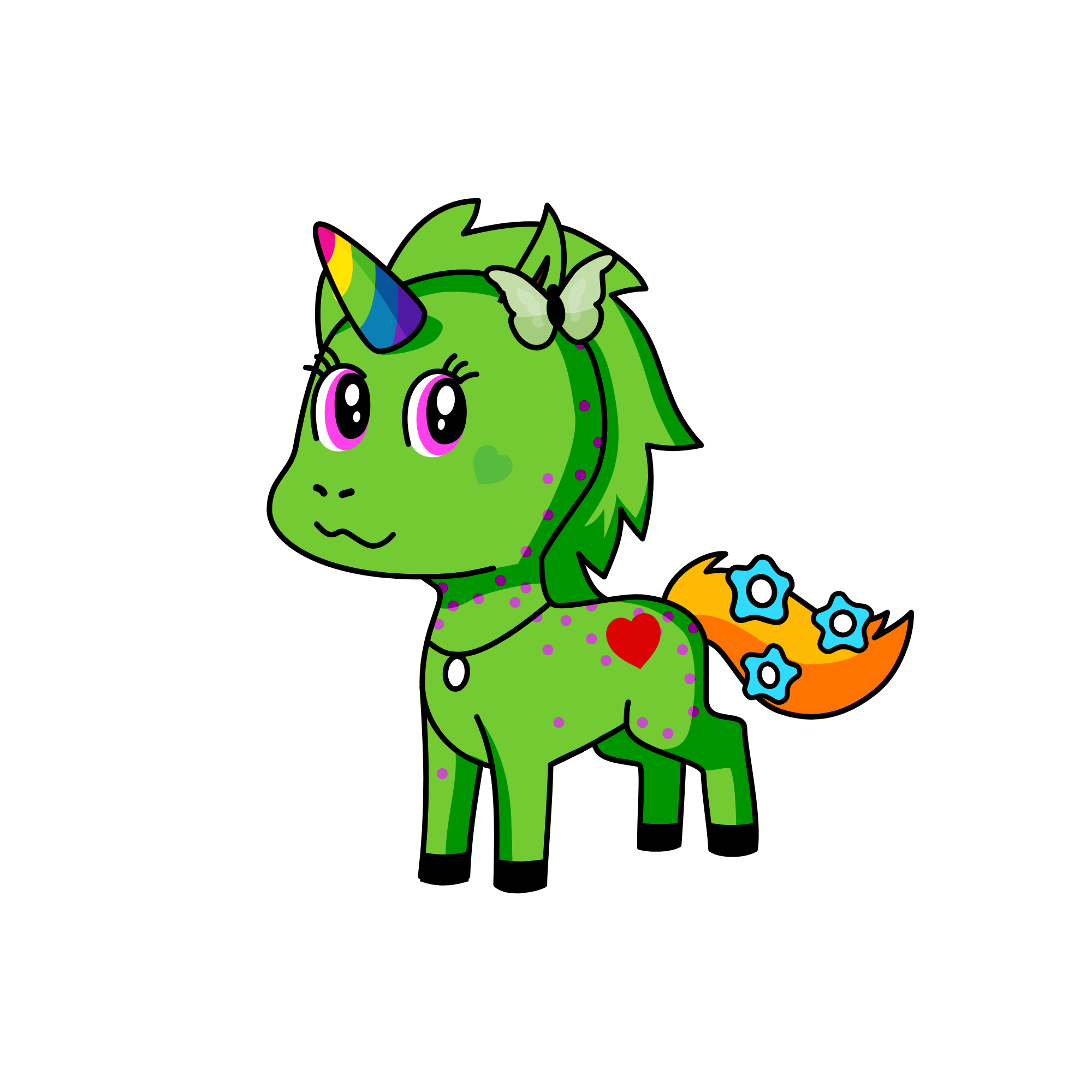 poppy, the unicorn