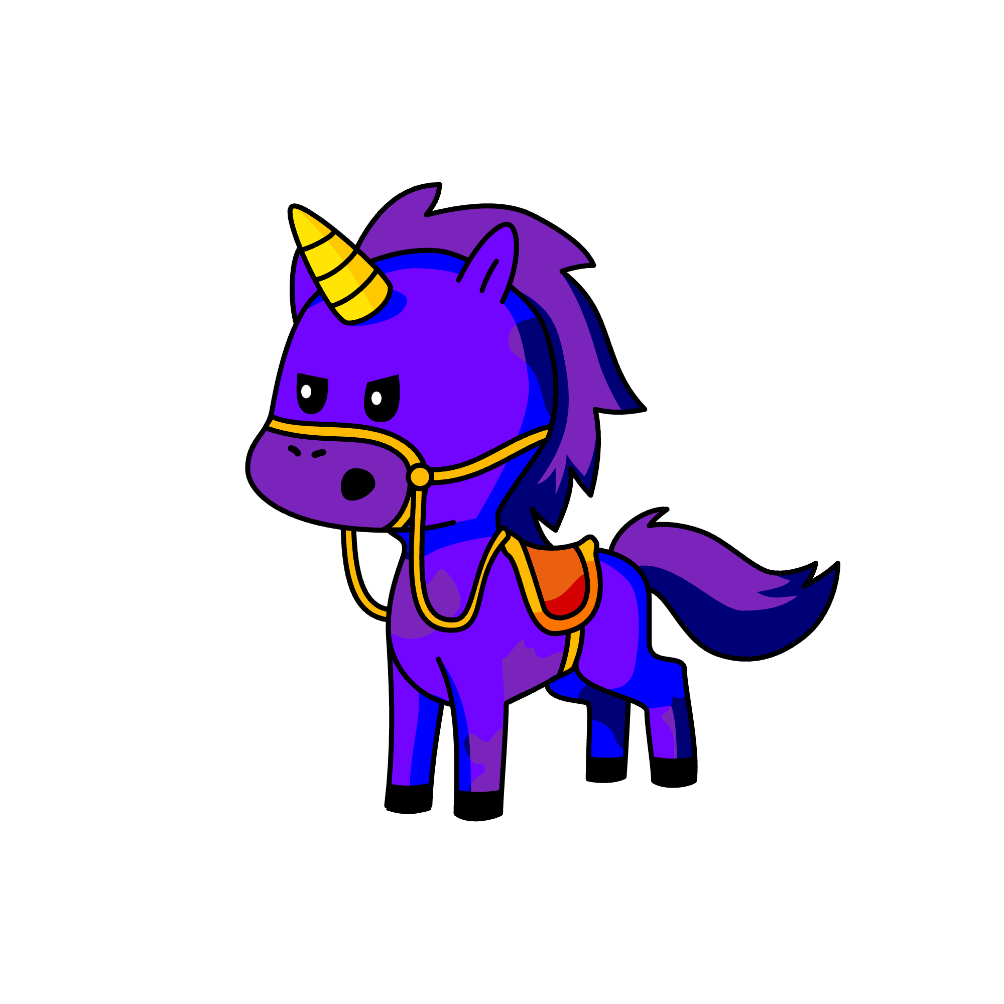 It's lining begin , the unicorn