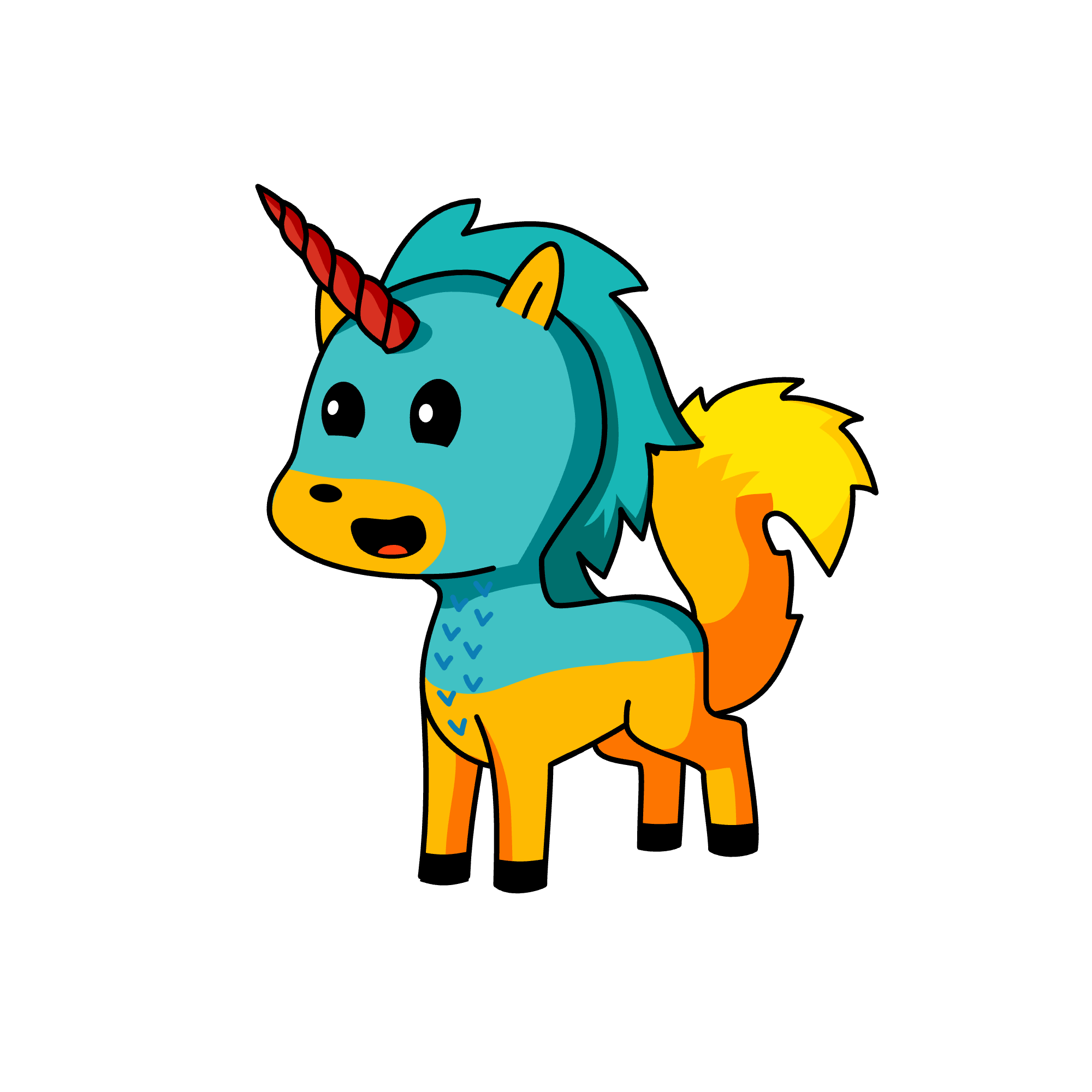 Quilcyty, the unicorn