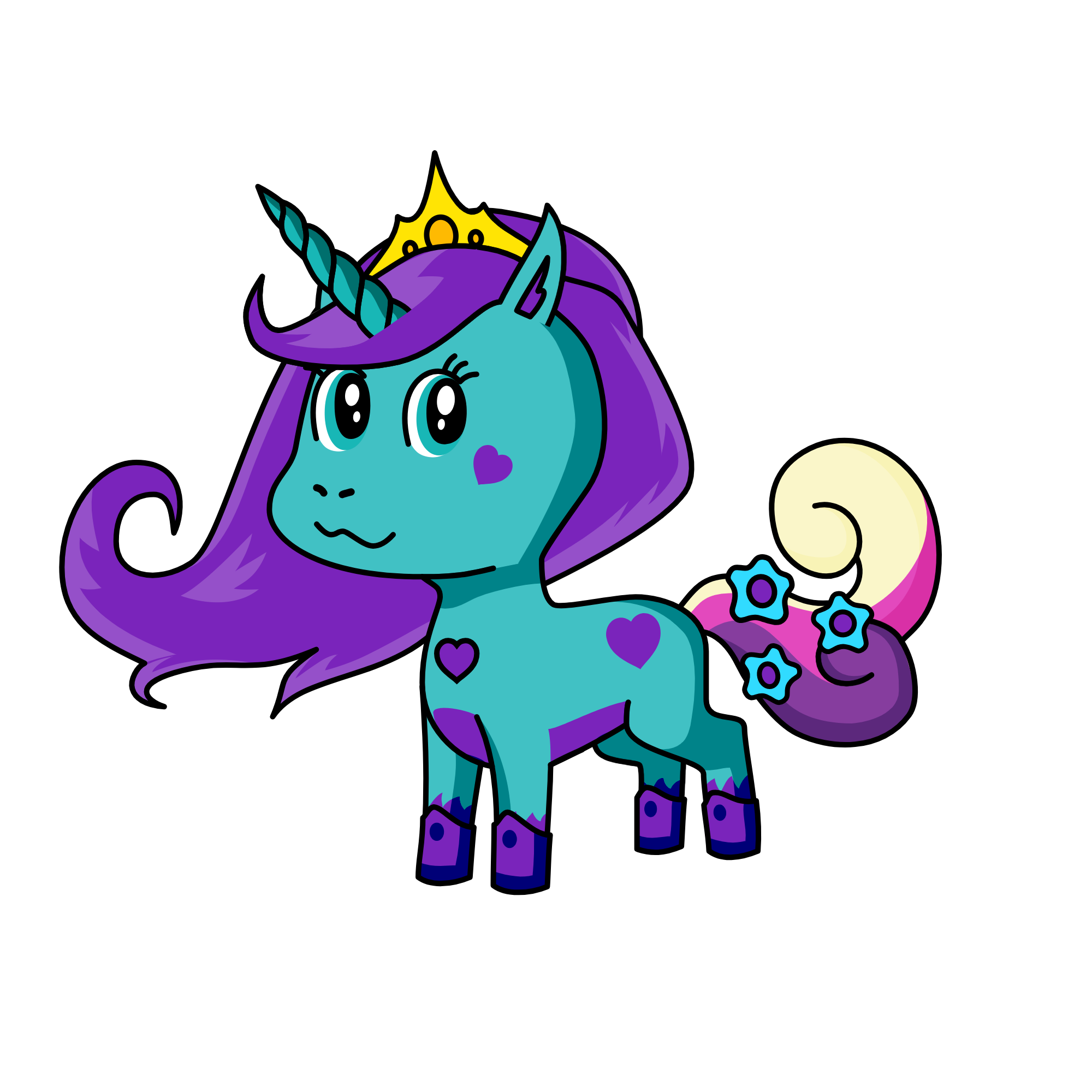 Lilly, the unicorn