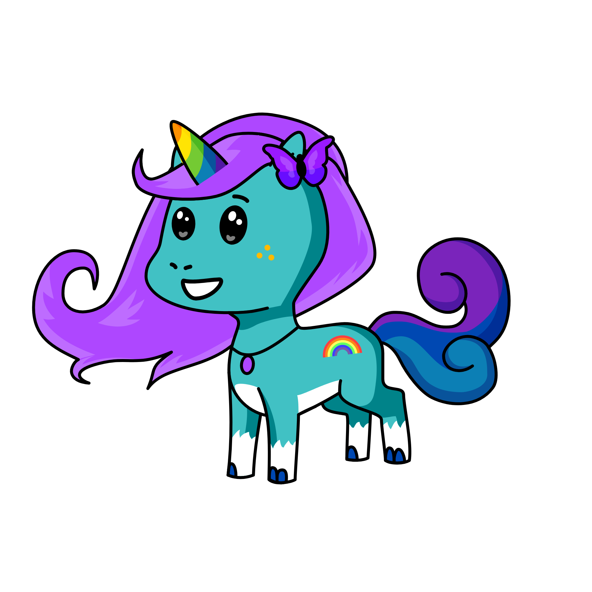 Mooson, the unicorn