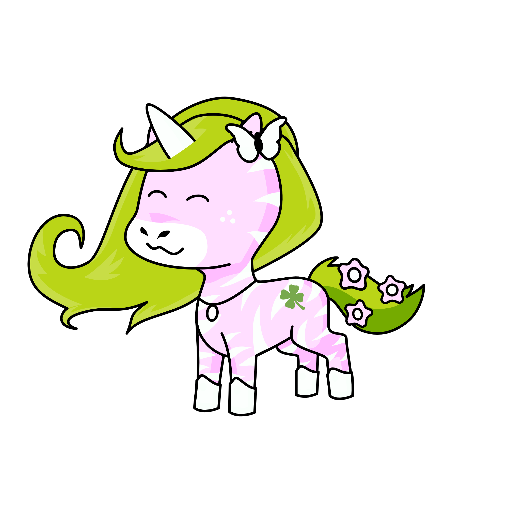Grass, the unicorn
