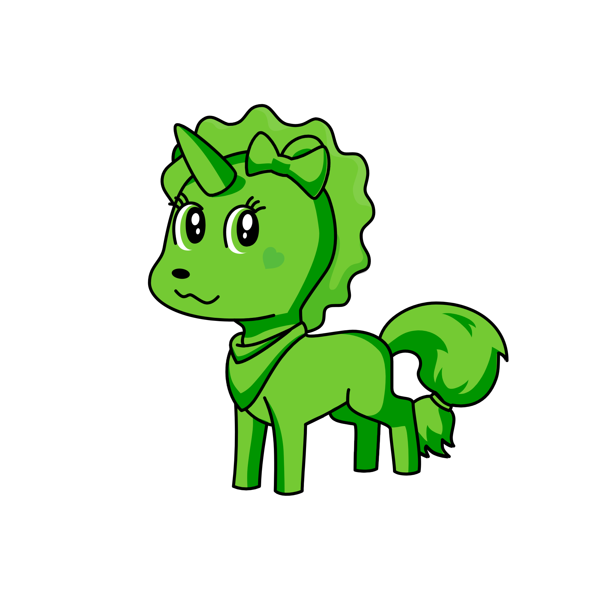 grenscren, the unicorn