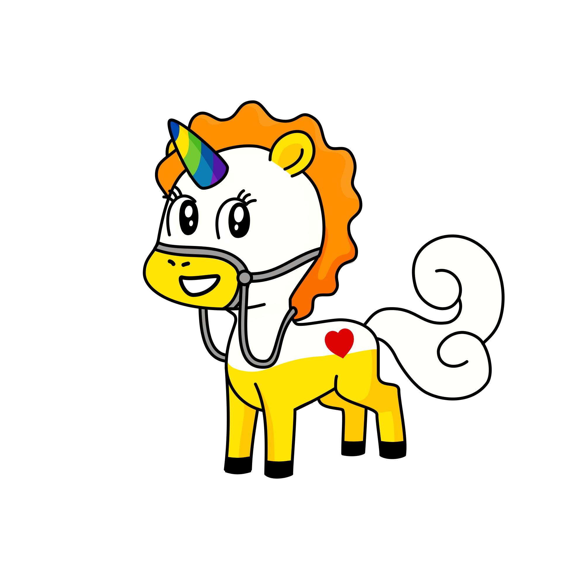 Freakybob, the unicorn