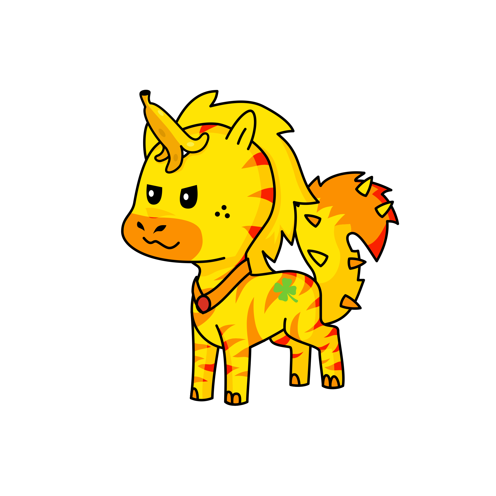Banana split , the unicorn