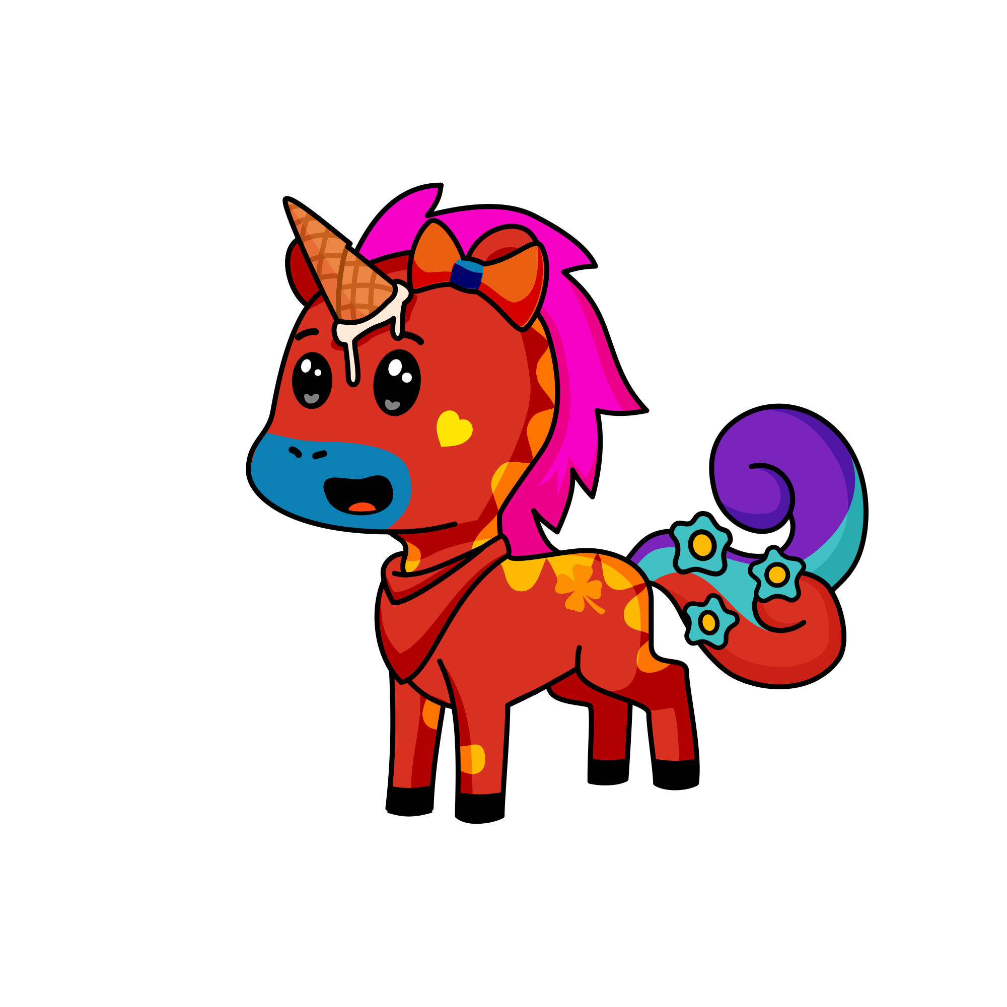 Mika, the unicorn
