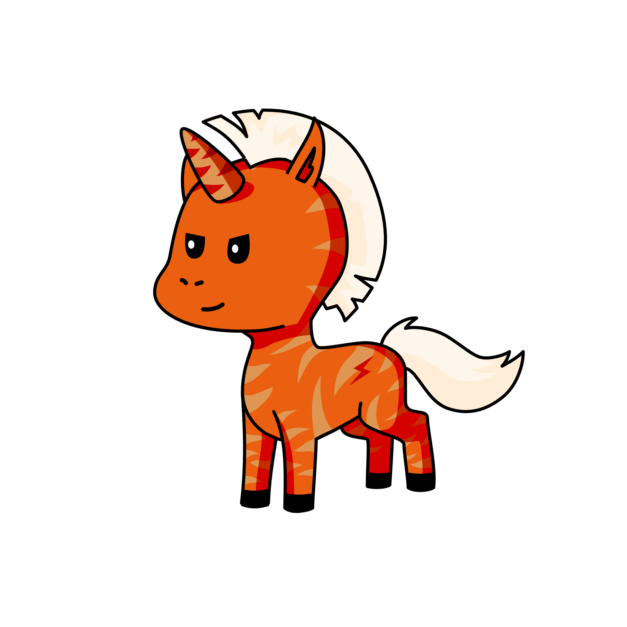 Sandy, the unicorn
