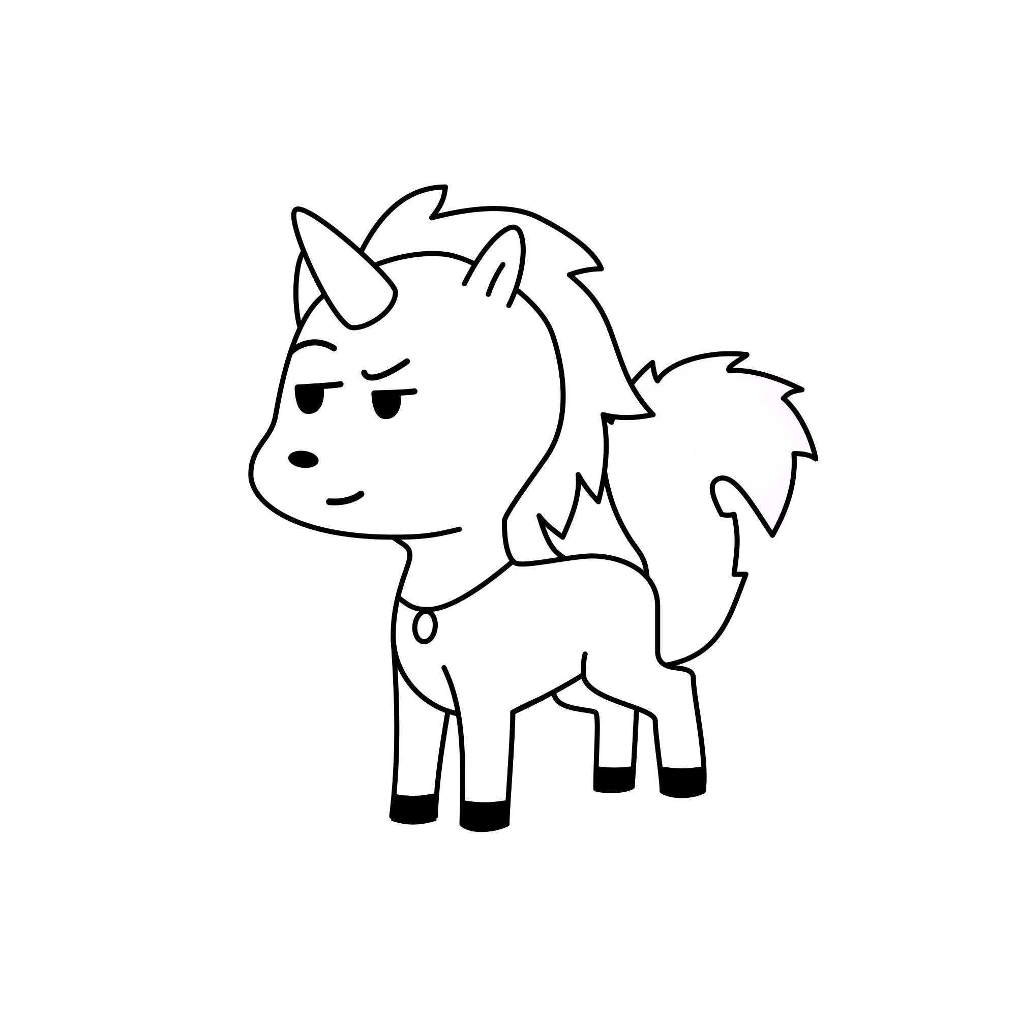 Doodles , the unicorn