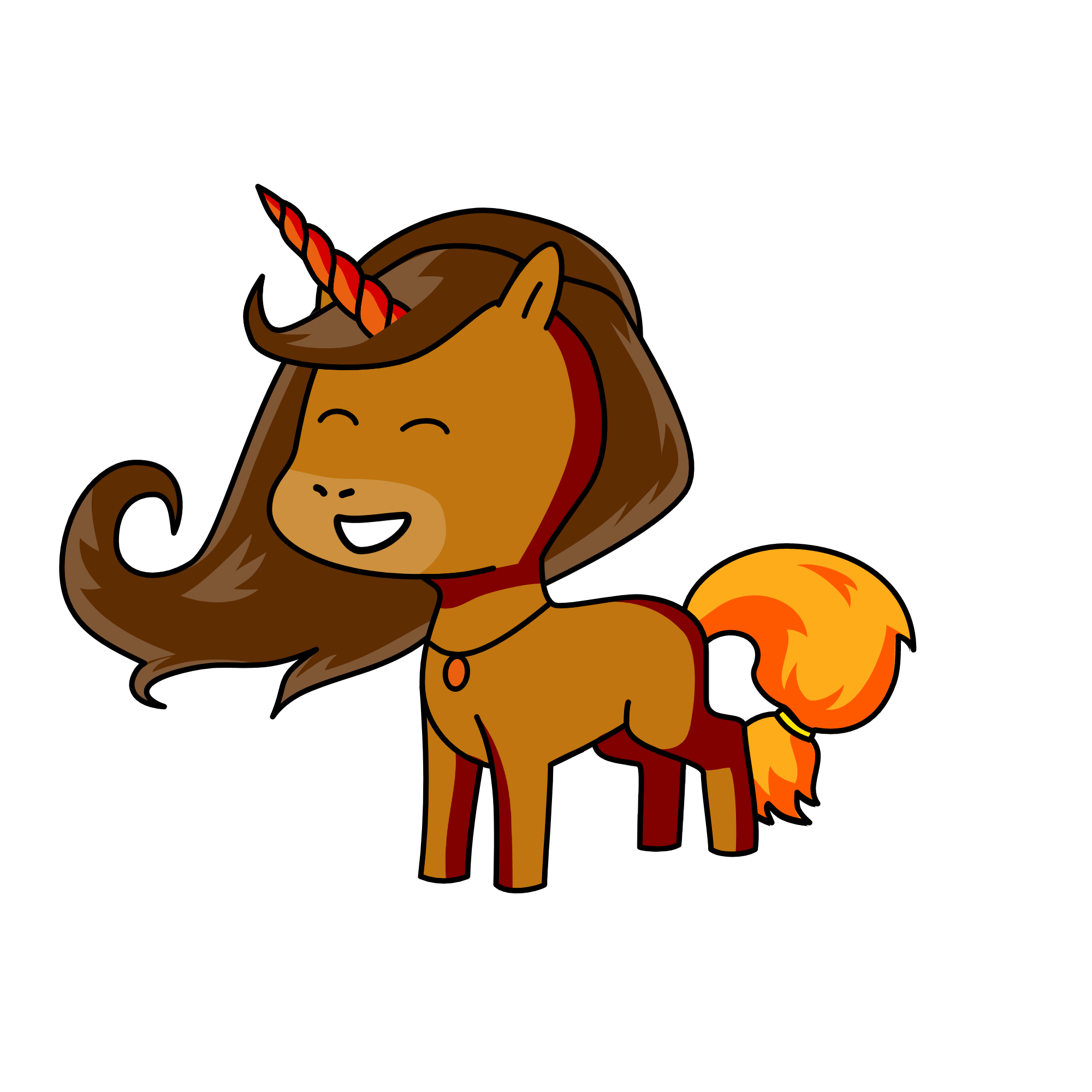 BRONNIE!, the unicorn