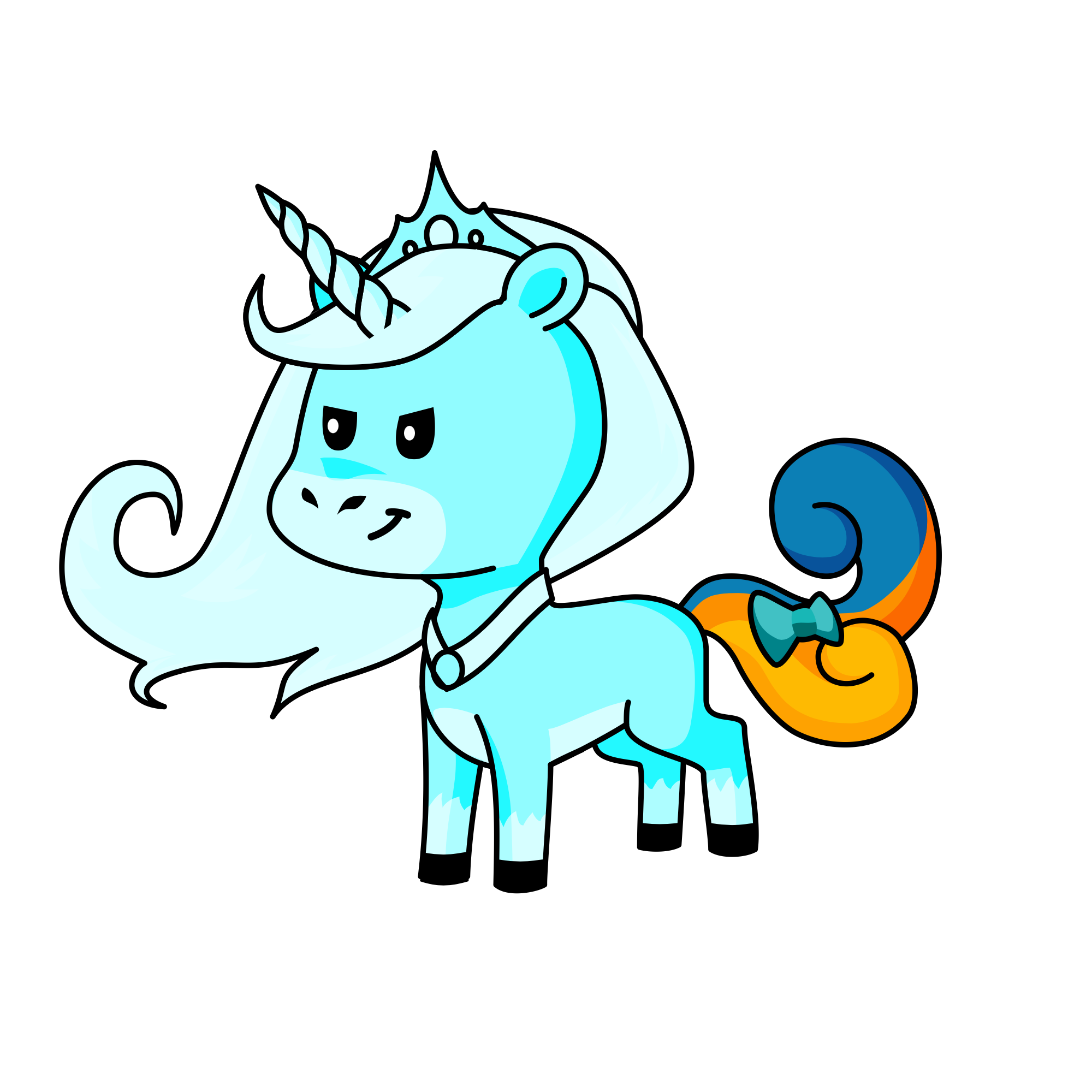 Iceknown, the unicorn