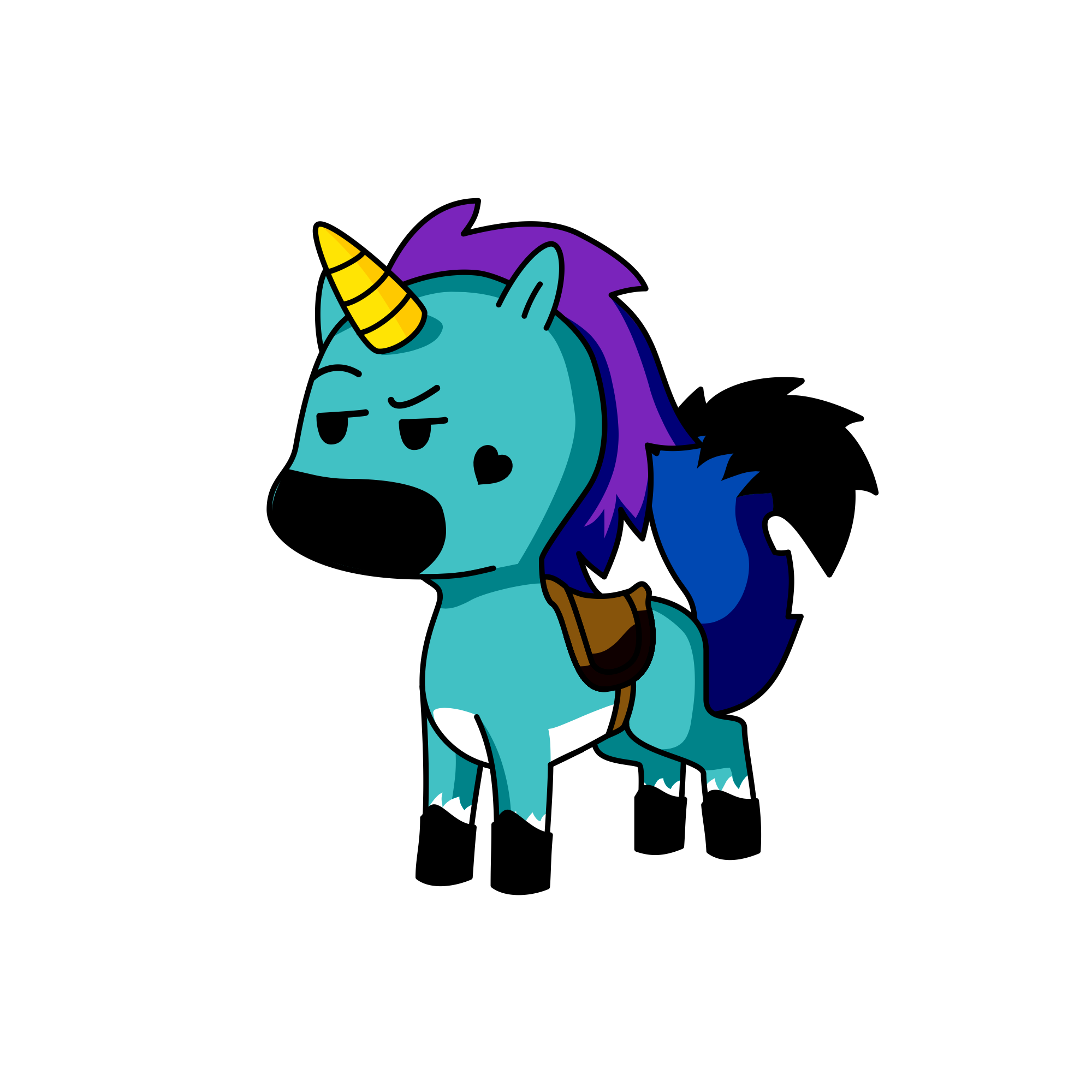 Burgalar dan, the unicorn