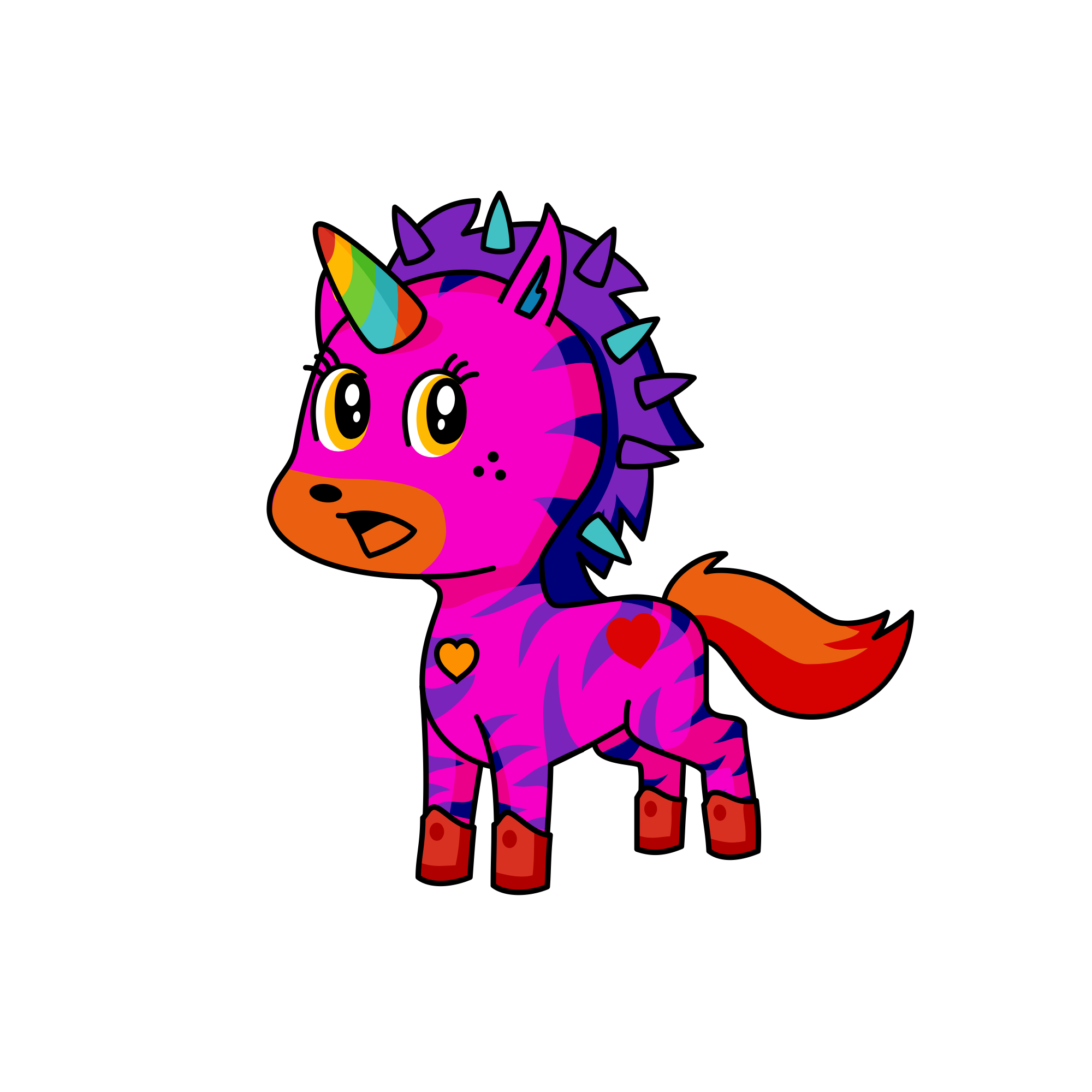 Zing , the unicorn