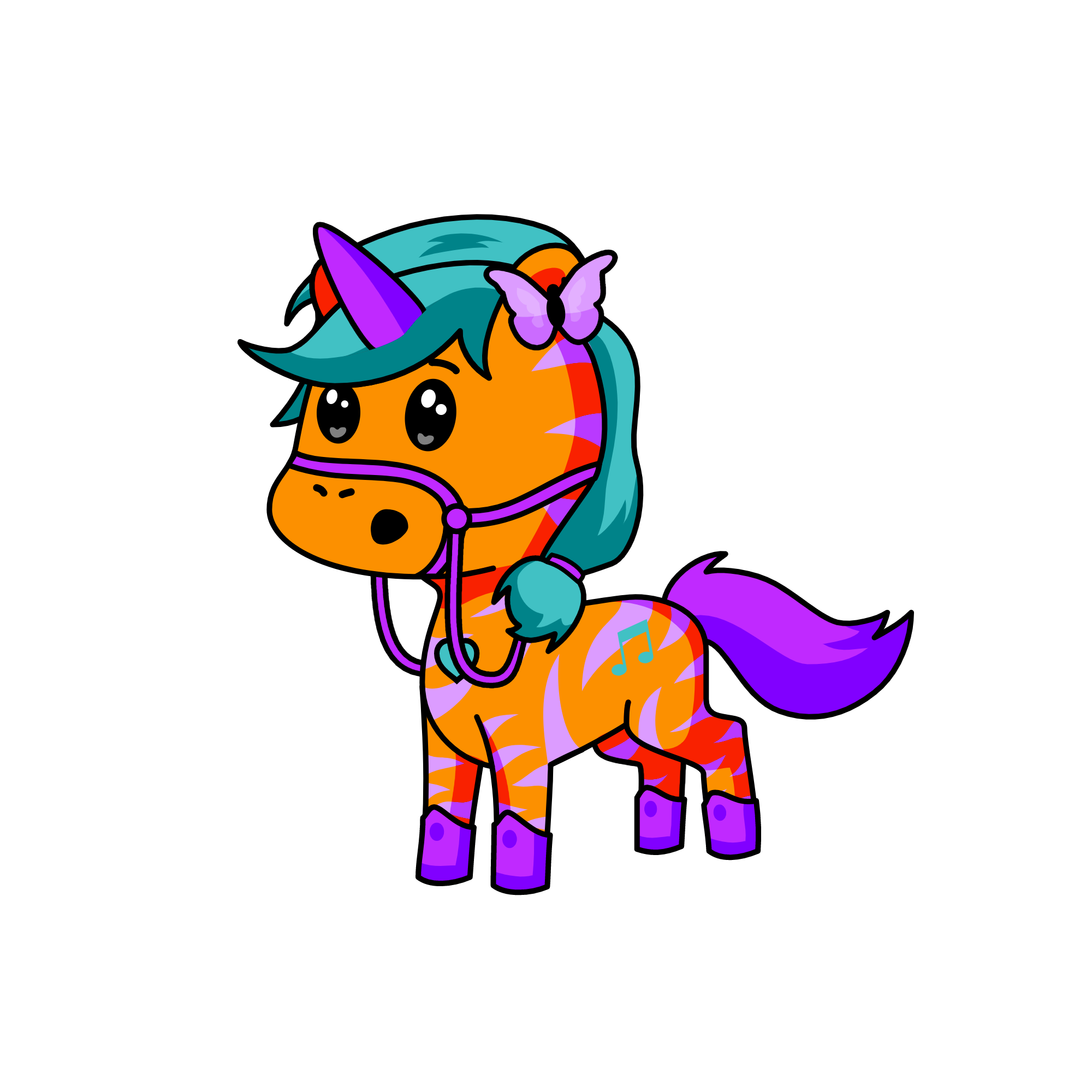 princess, the unicorn