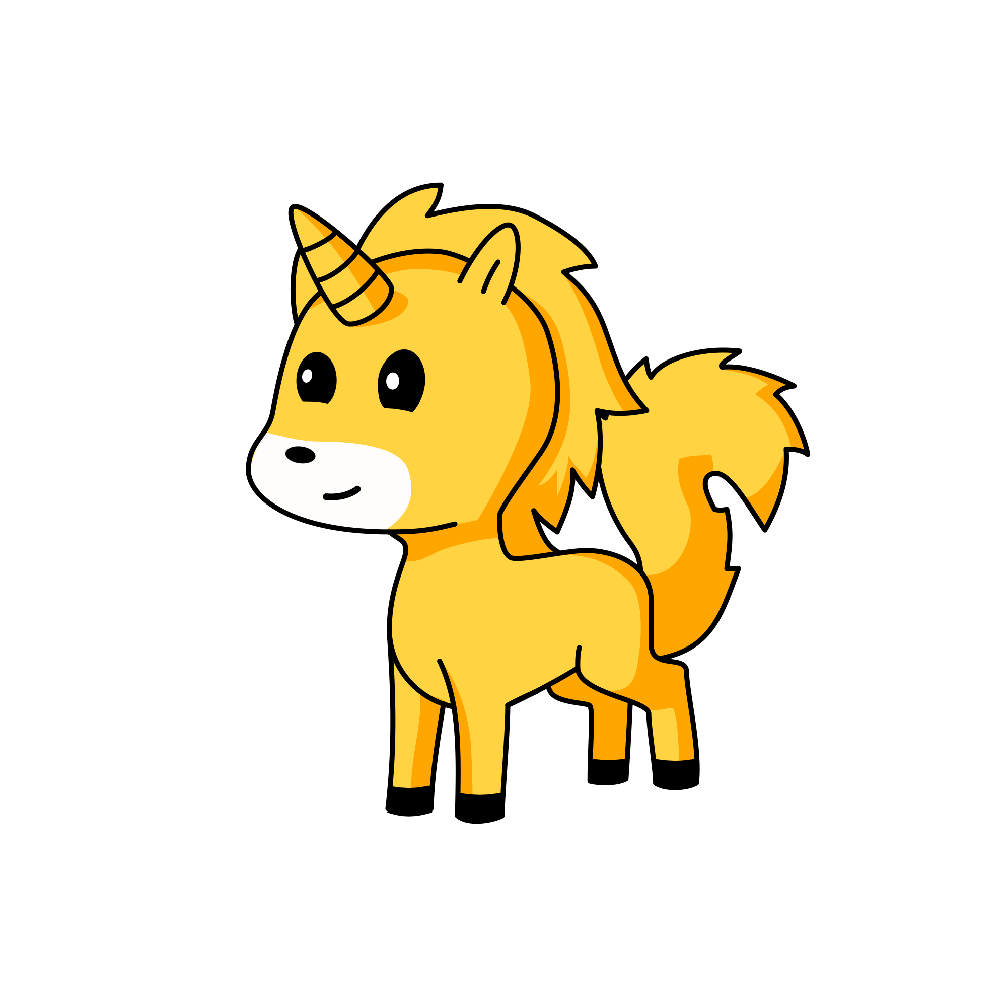 Scraps, the unicorn