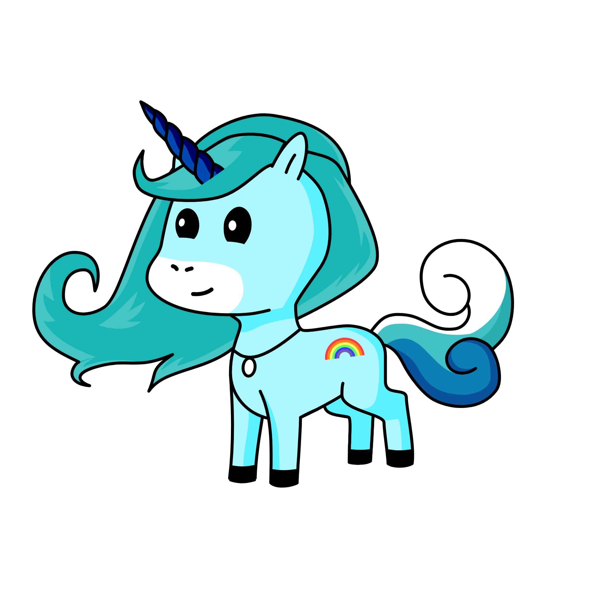 Princess Sea Foam, the unicorn