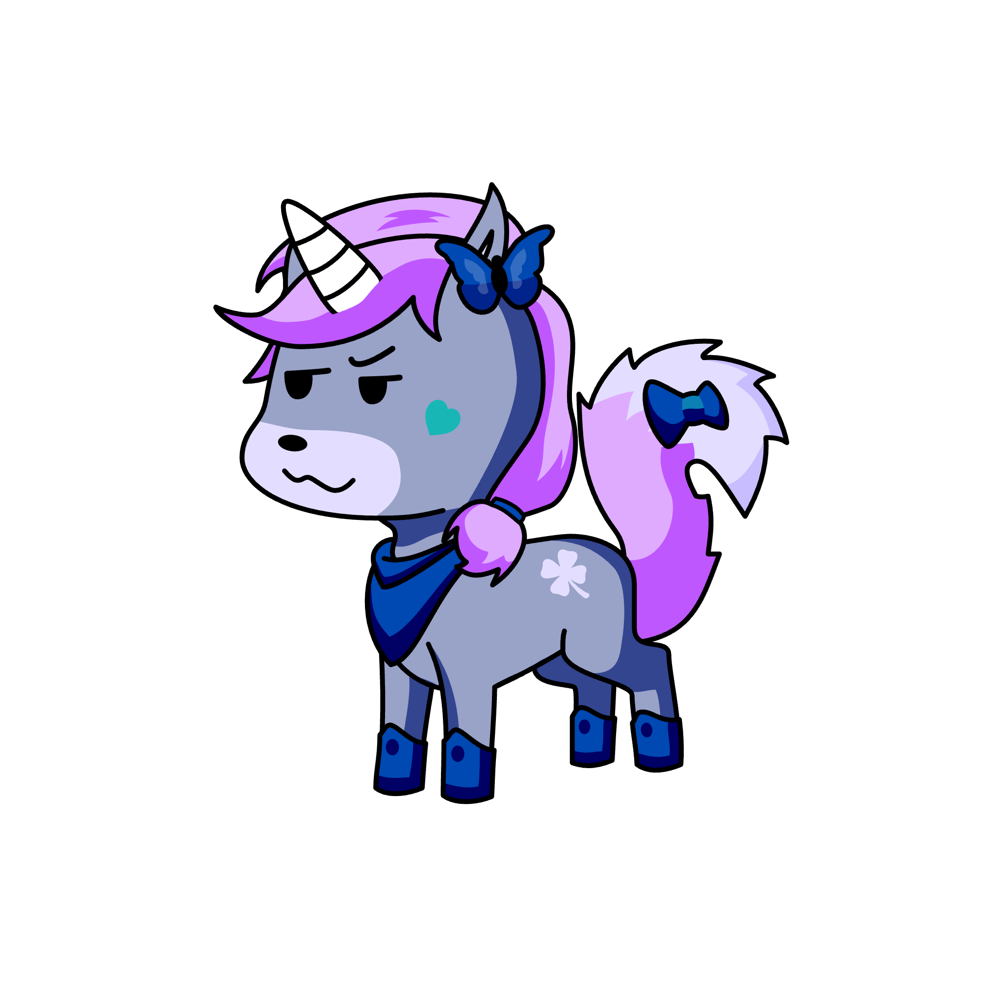 Dullard, the unicorn