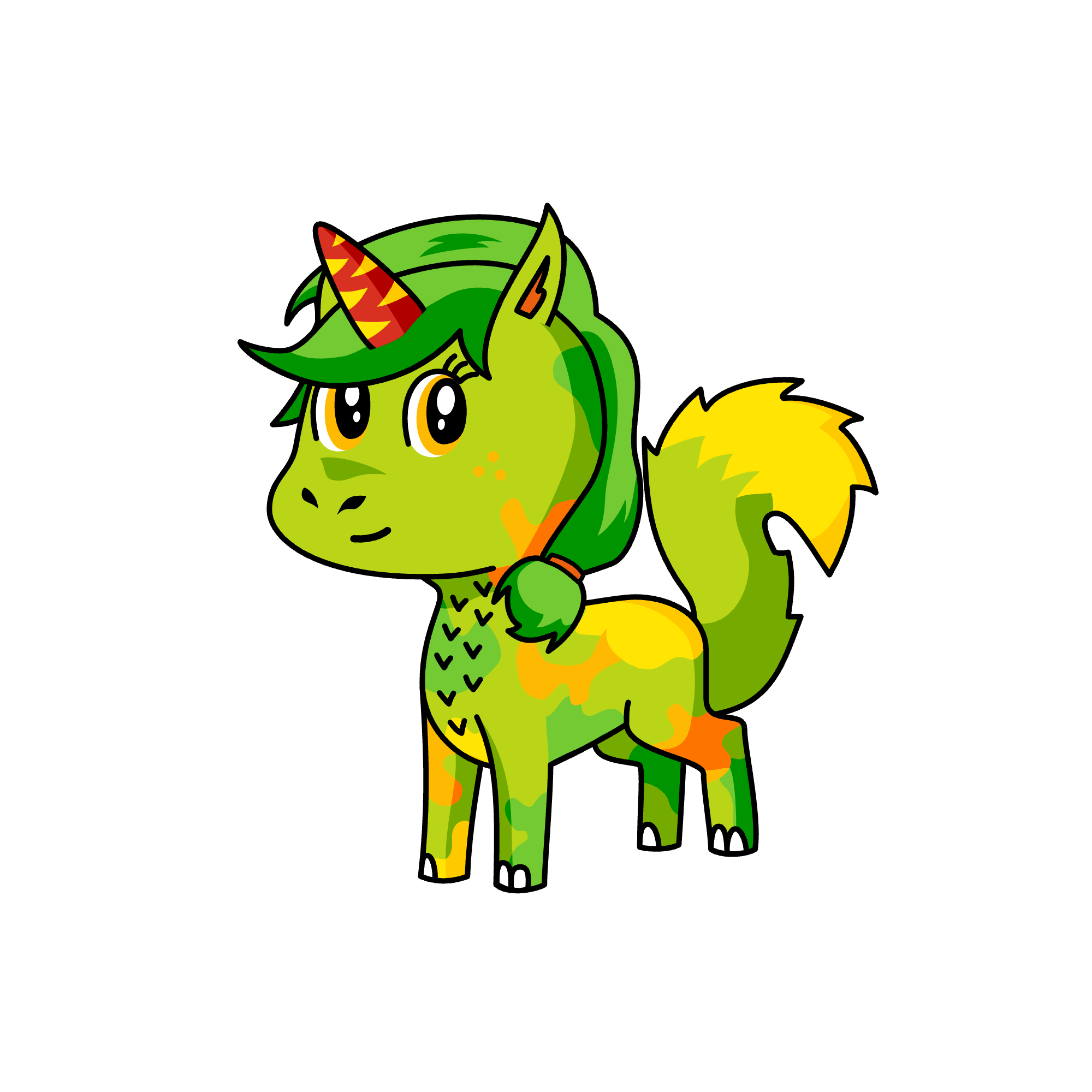 Vomits all over younicorns, the unicorn