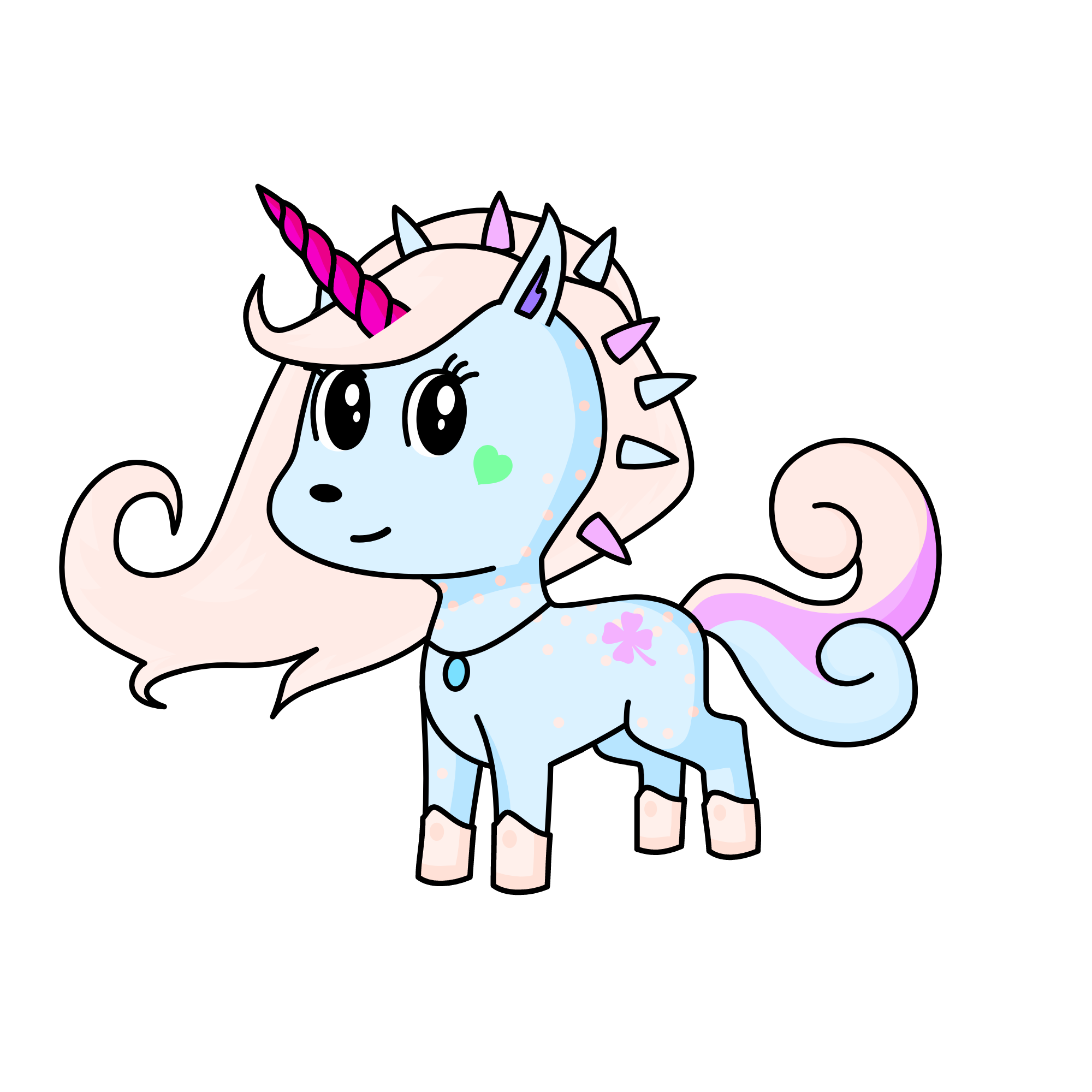 no name, the unicorn