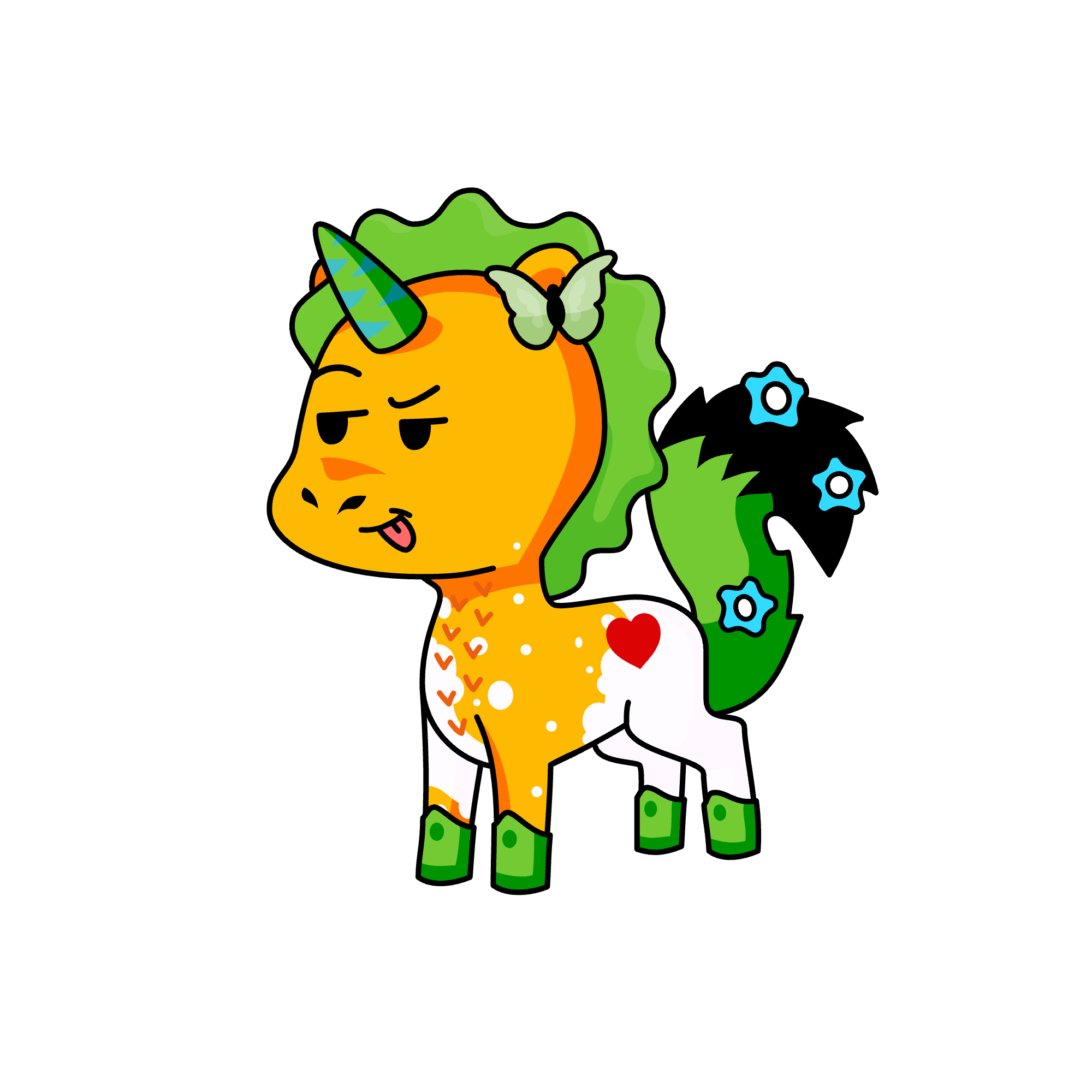 Zesty bitch, the unicorn