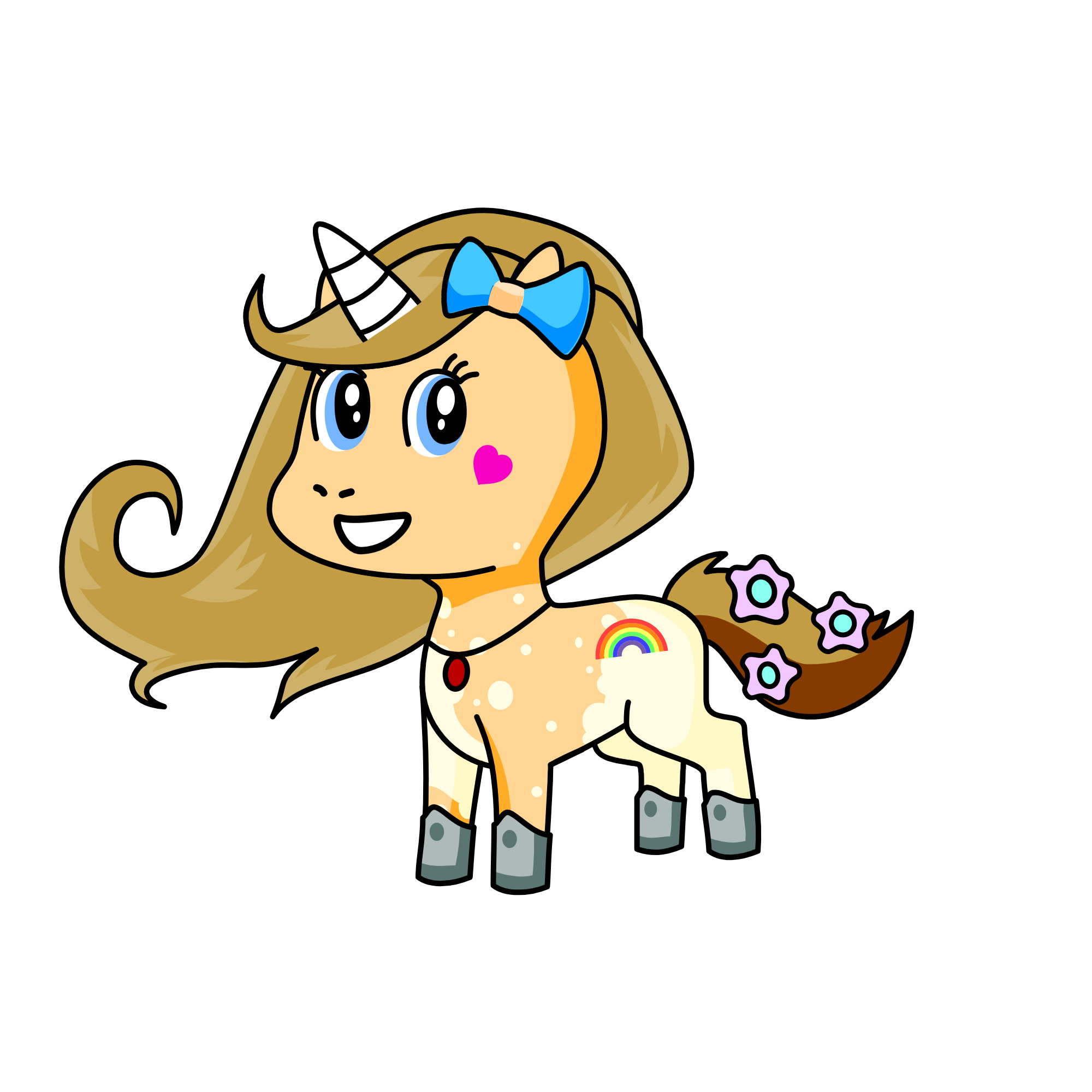 Paigey, the unicorn