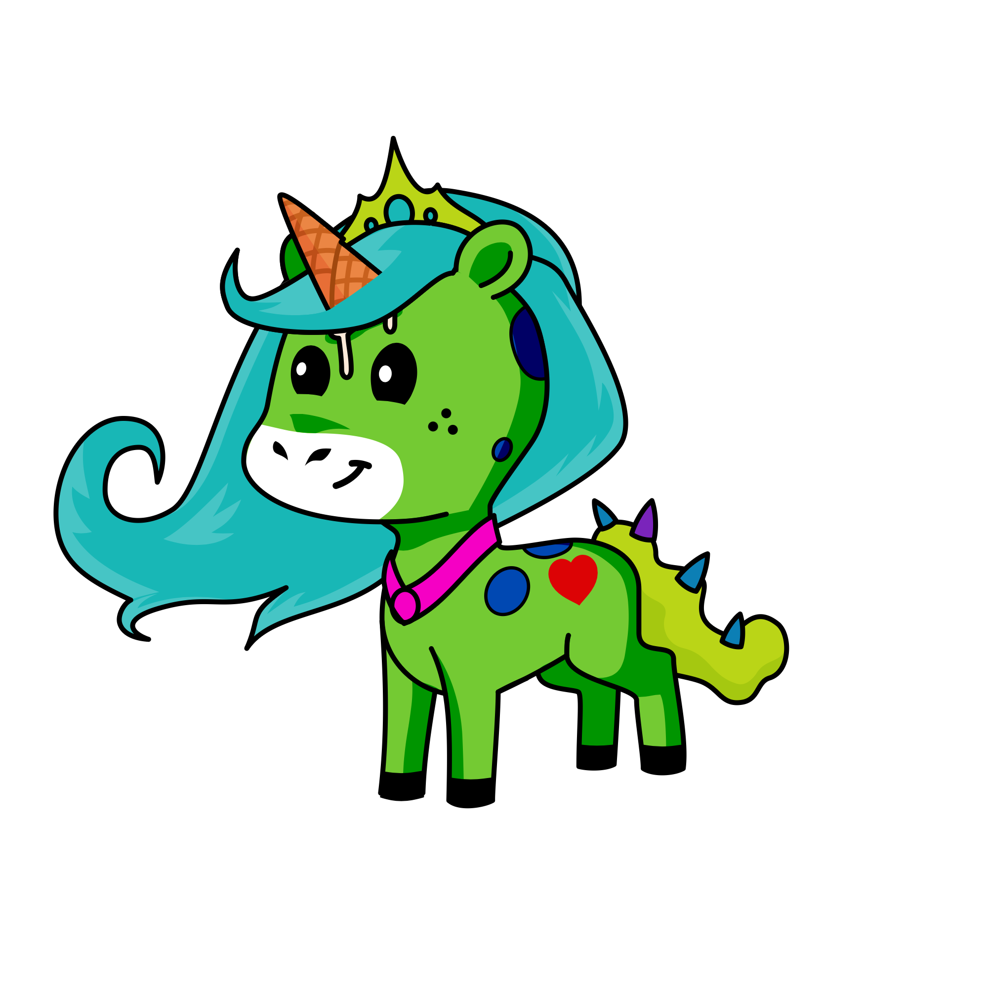 I eat babys, the unicorn
