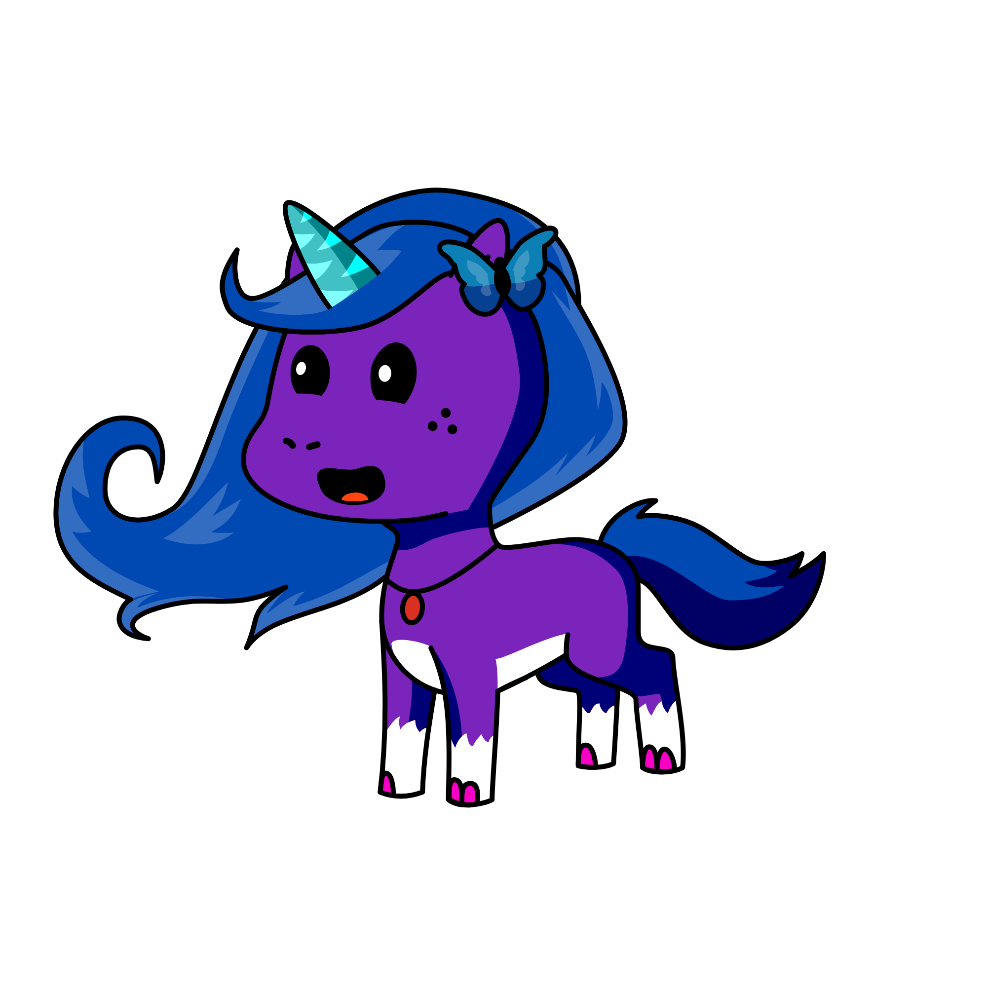 Morge, the unicorn