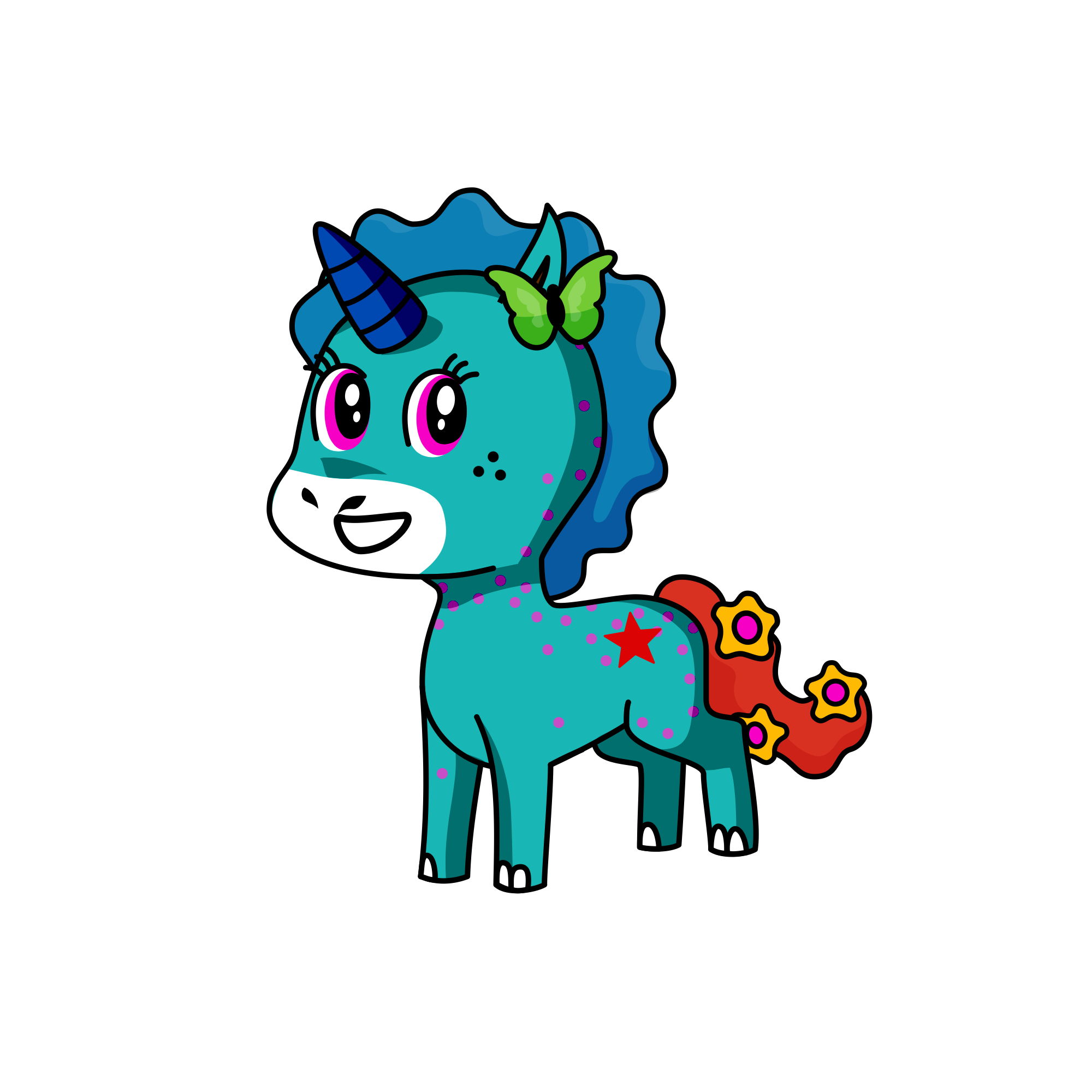 Ugly, the unicorn