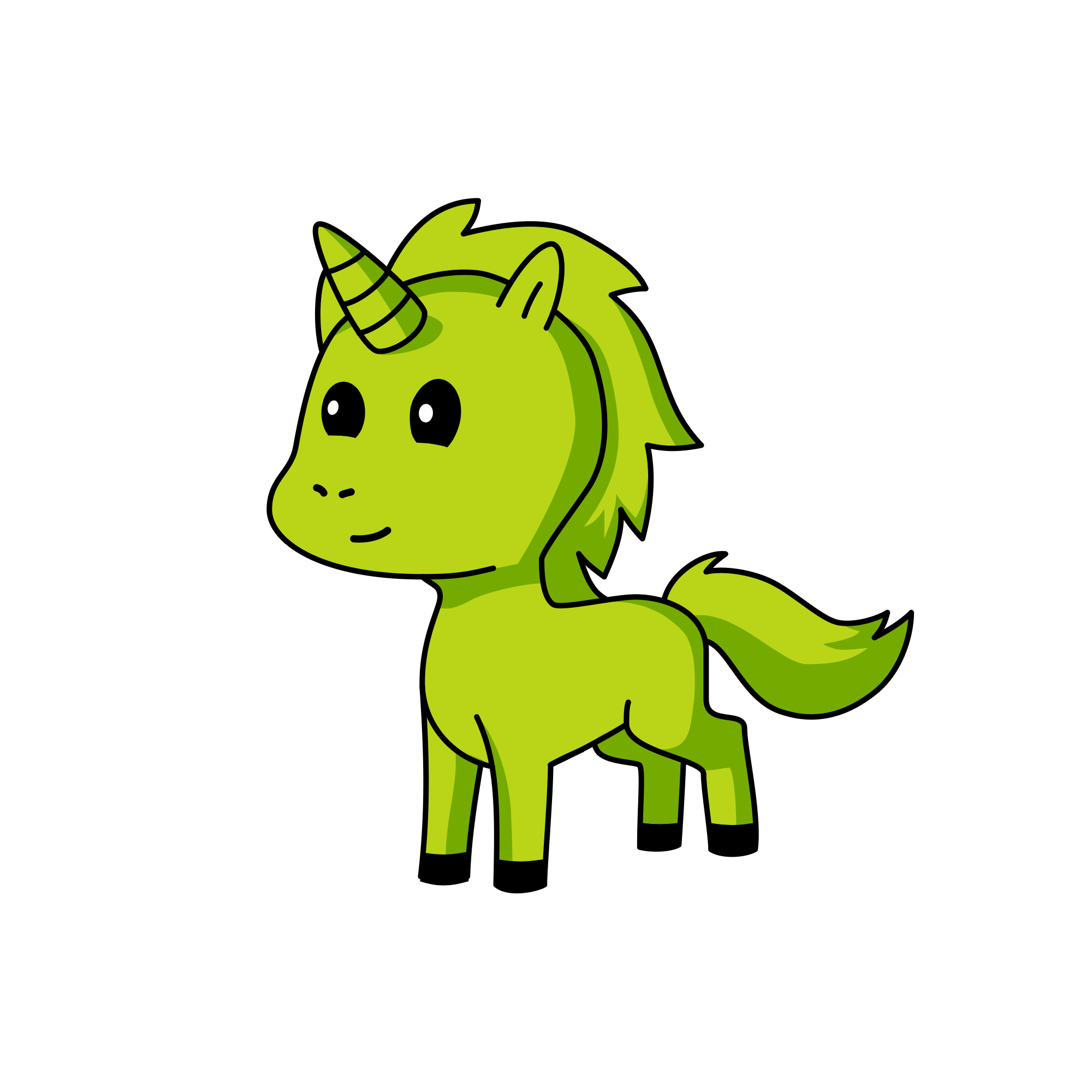 Lime , the unicorn