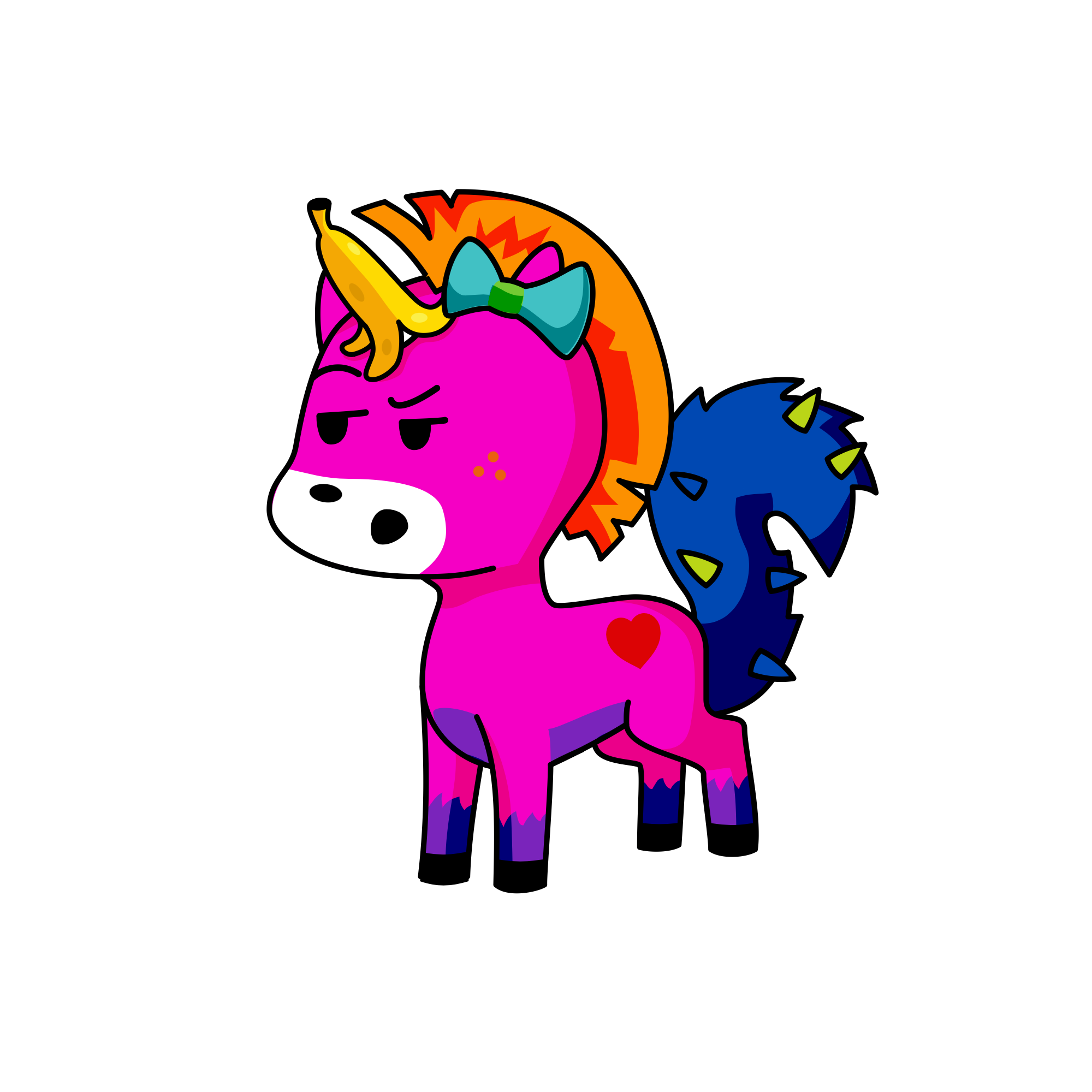Denus are you stupid, the unicorn