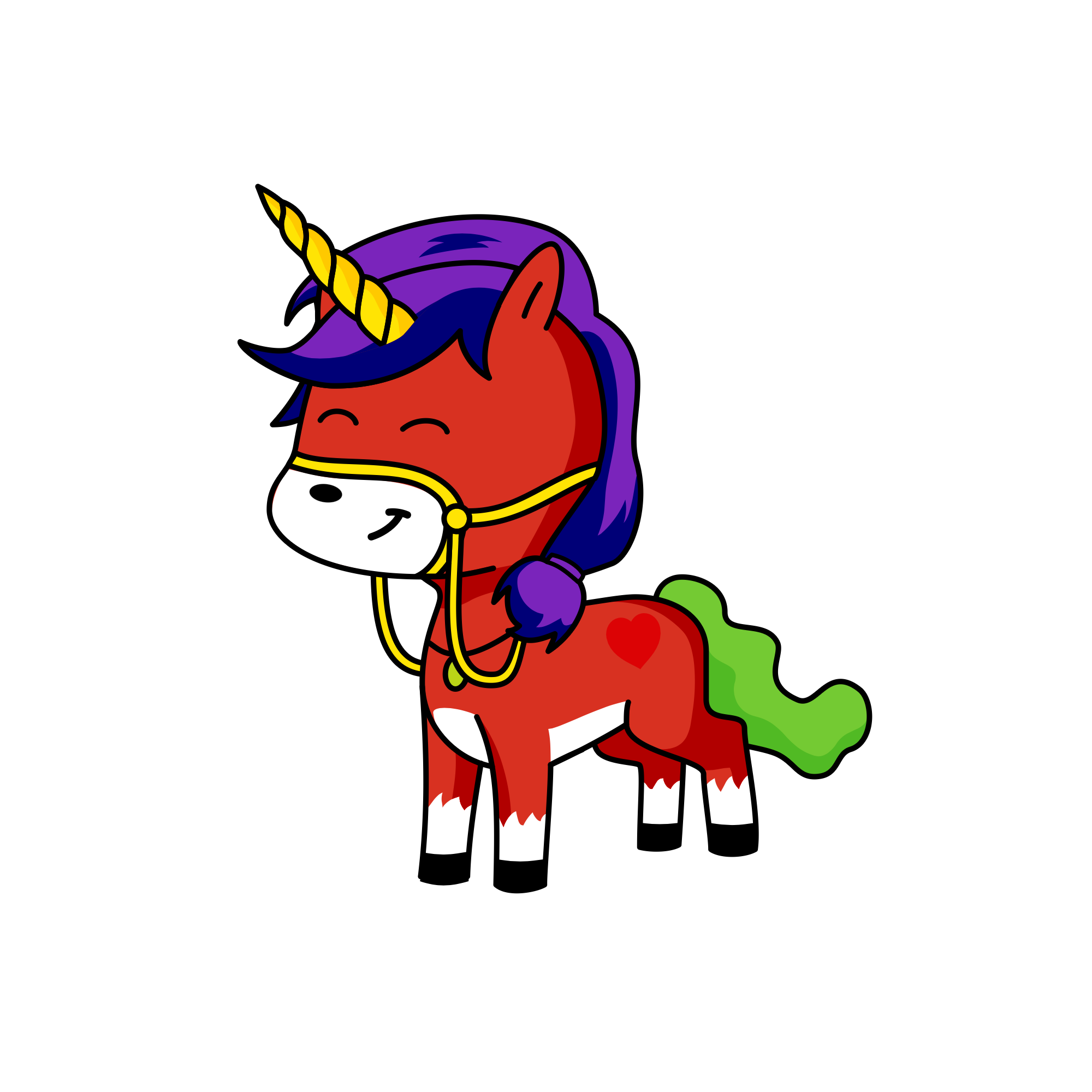 Wah wah , the unicorn