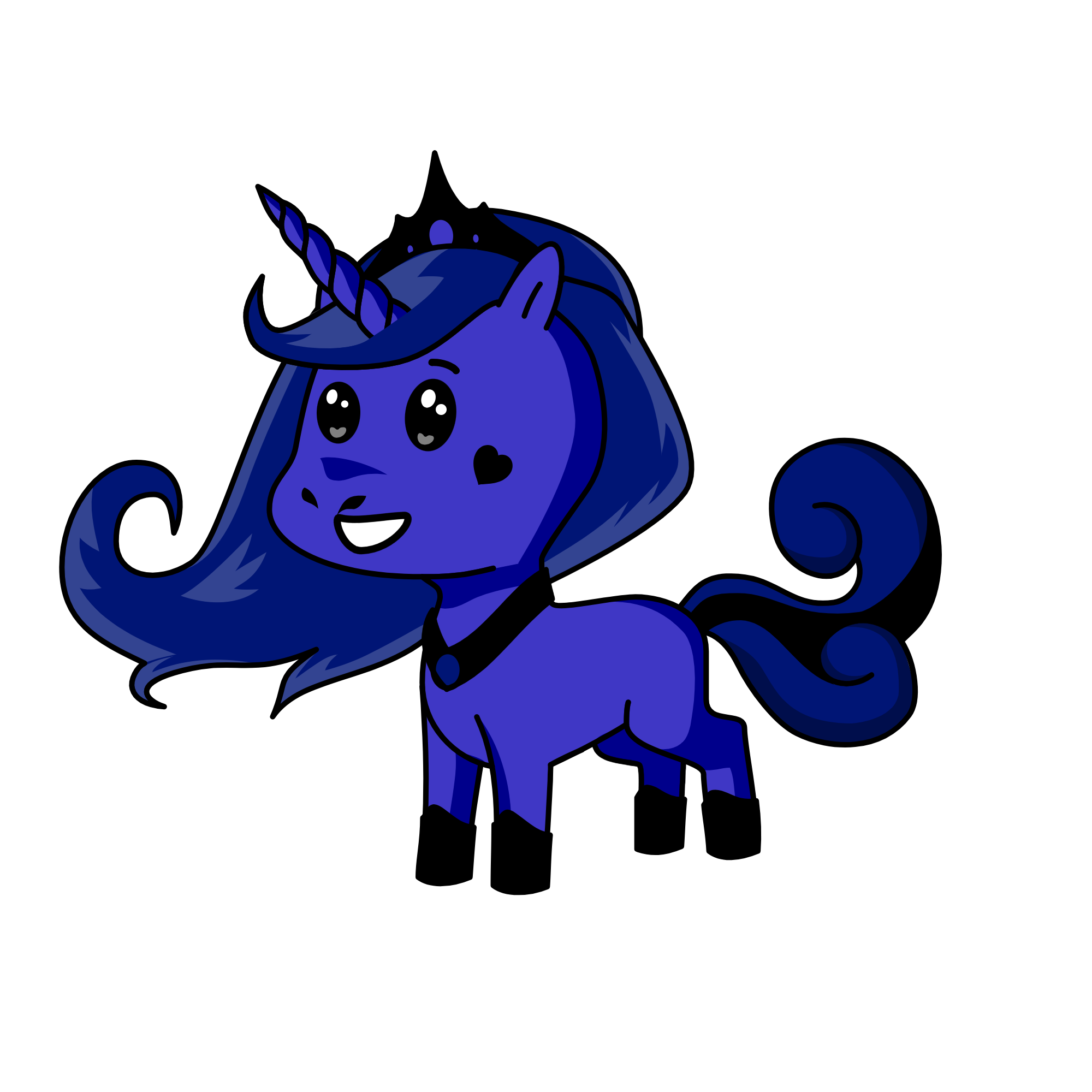 Midnight, the unicorn