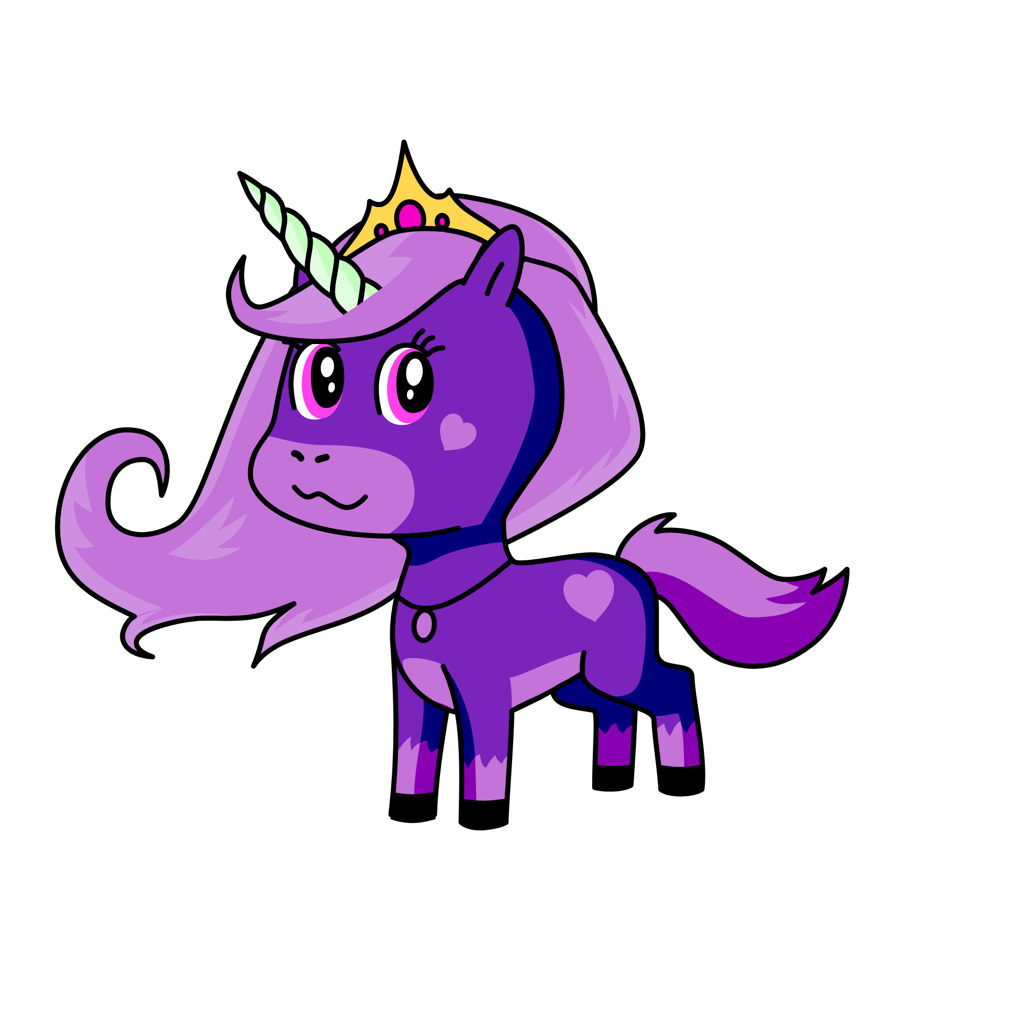 Stella, the unicorn