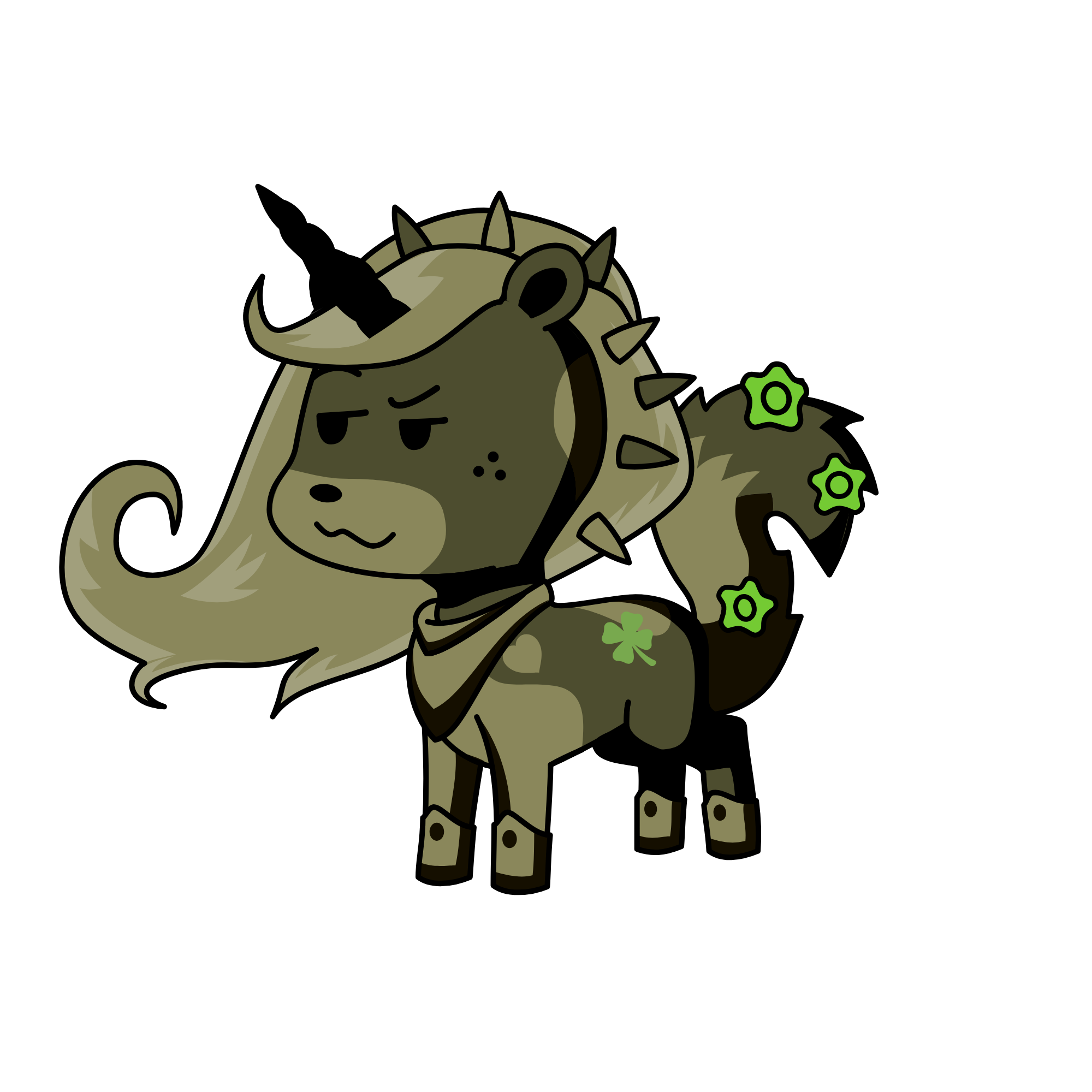 Peanut, the unicorn