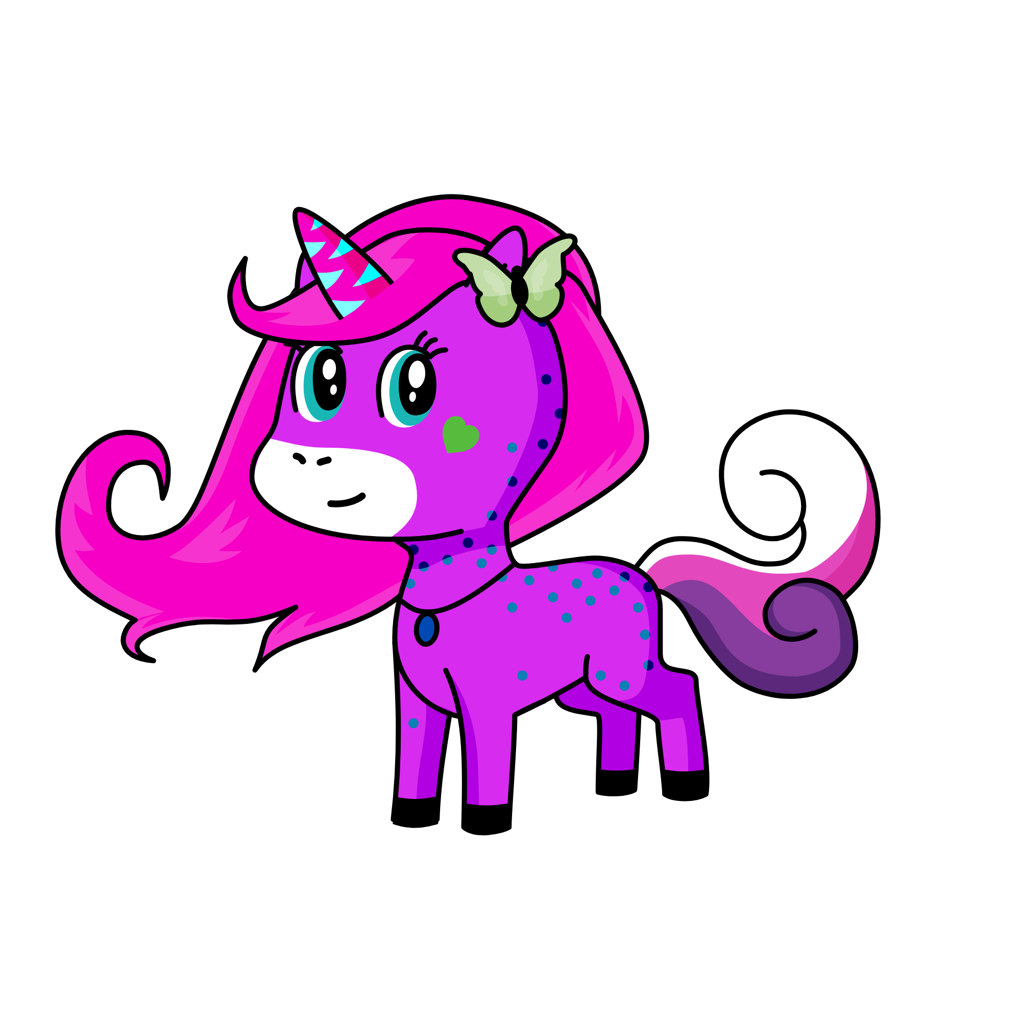 Dotty, the unicorn