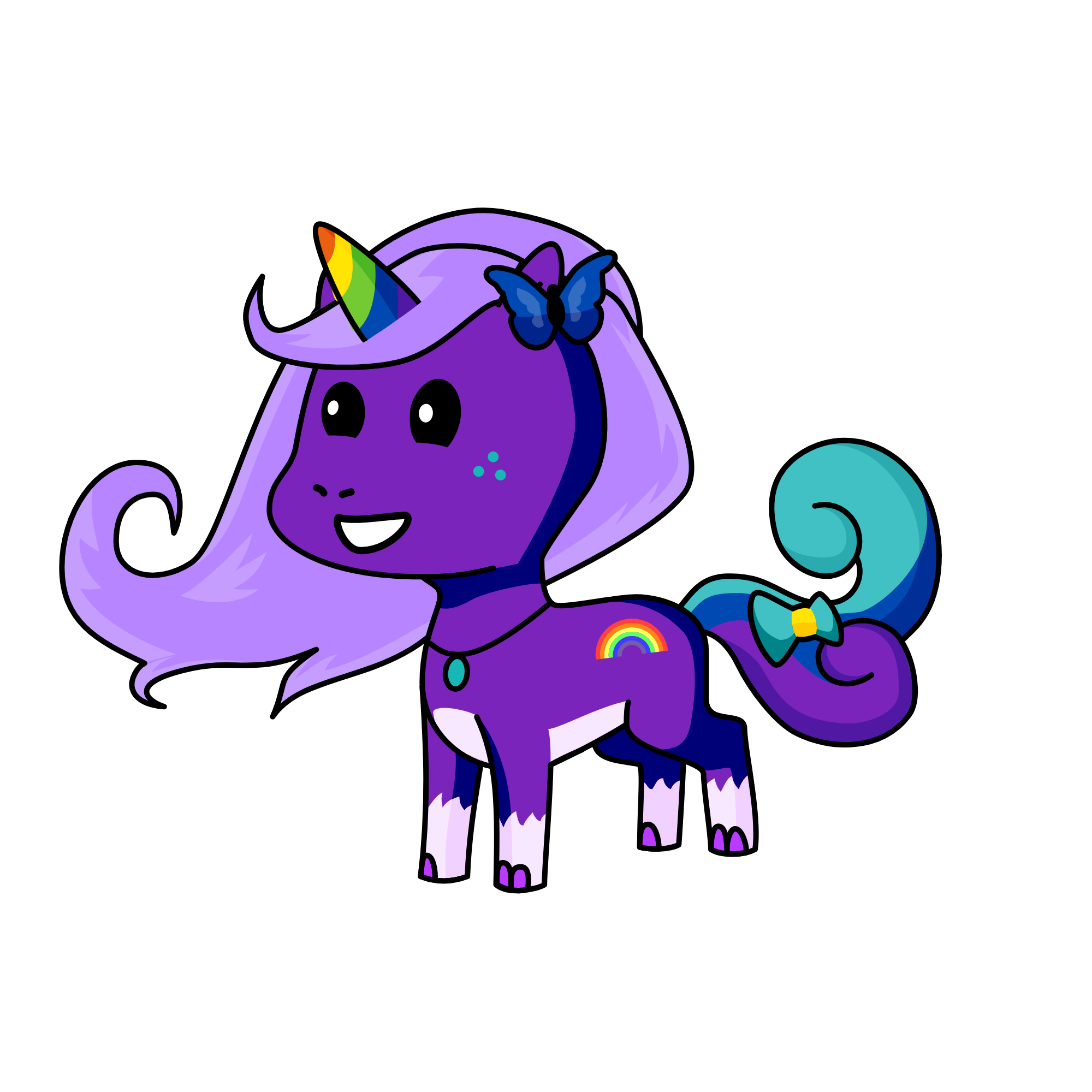 Georgina, the unicorn