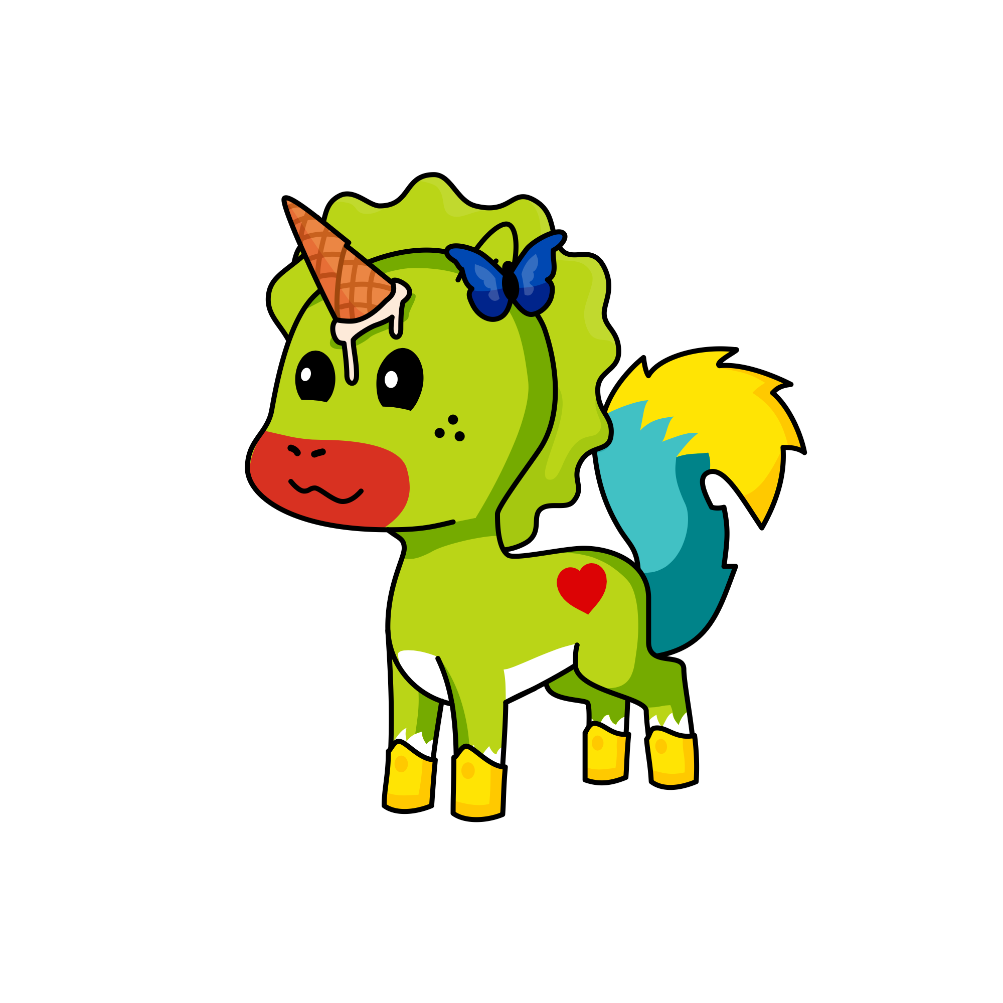 This is the day and the life of a bananas and a banana and a little banana , the unicorn