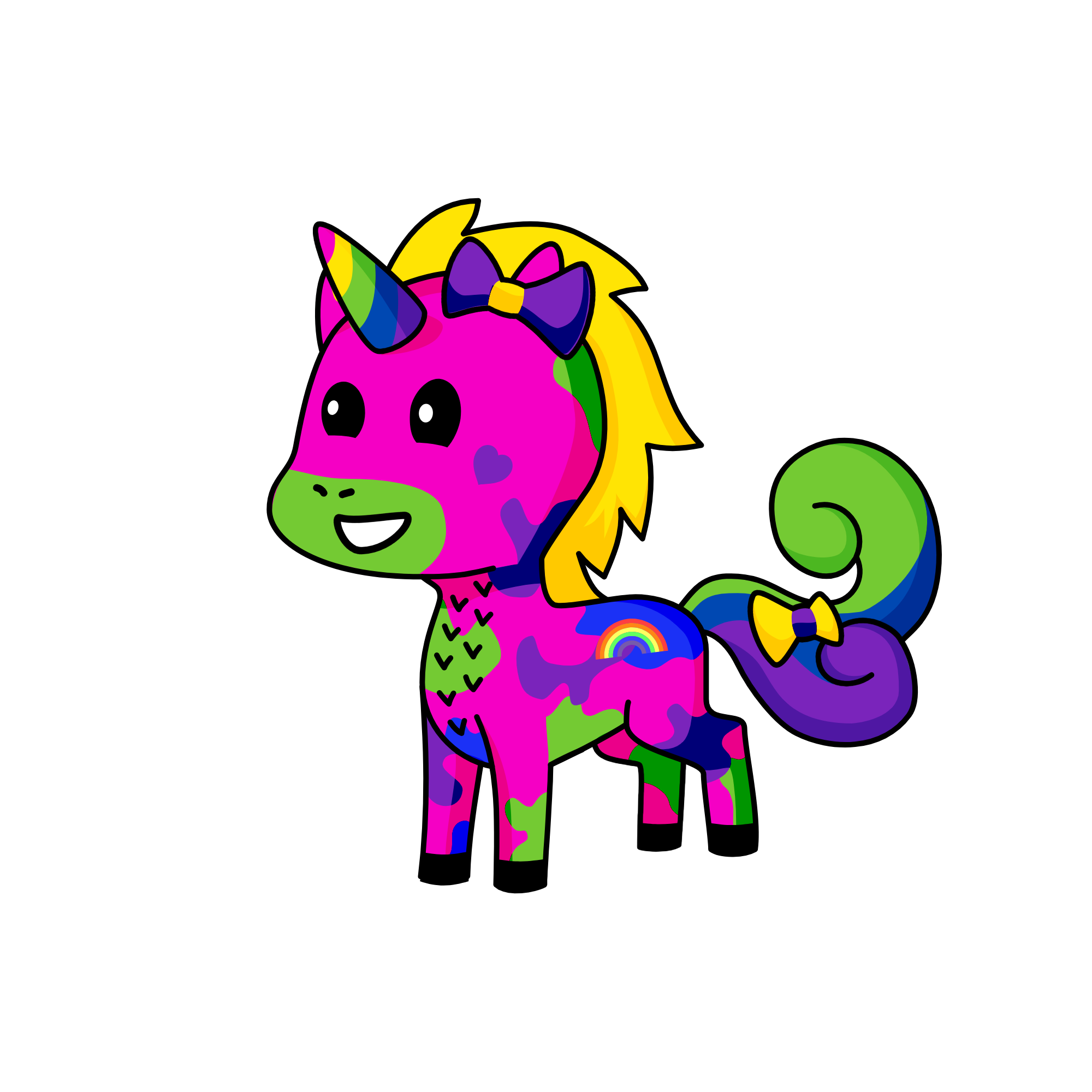 Rainbow O_o, the unicorn