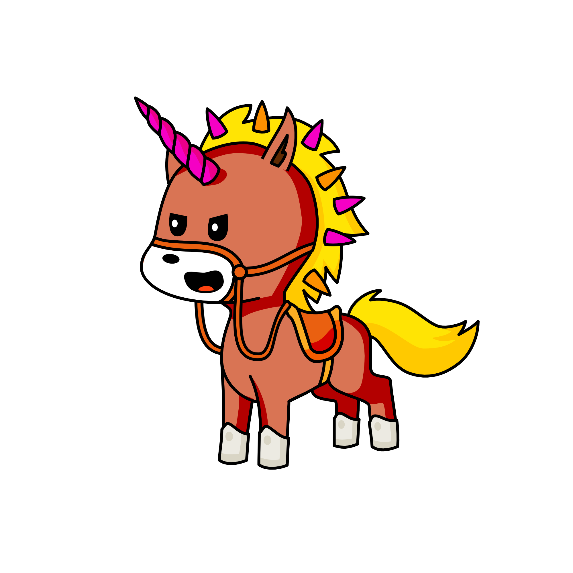 Unicorn of the sun, the unicorn